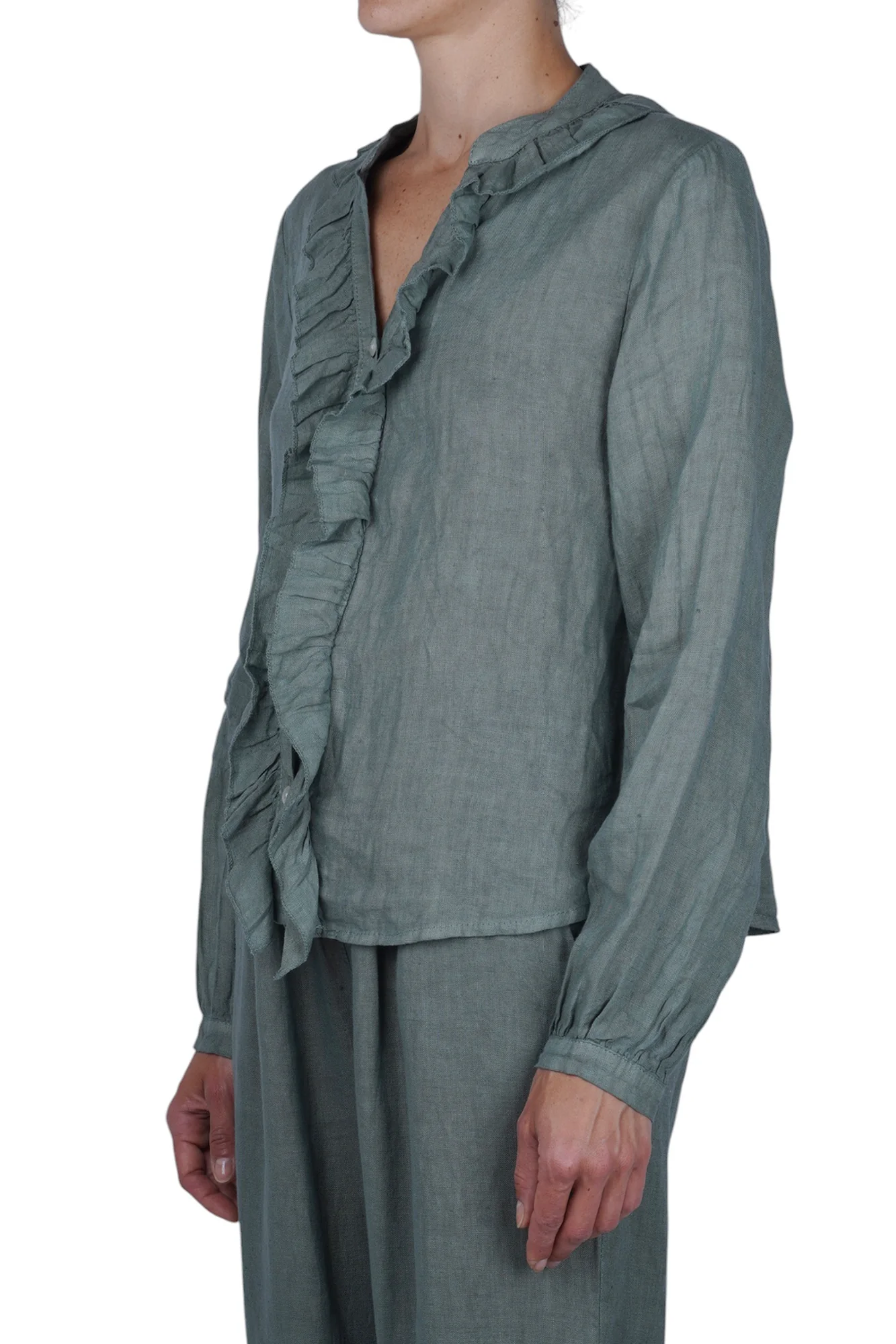 La Femme Blanche - Camicia - 471653 - Antracite - Image 4