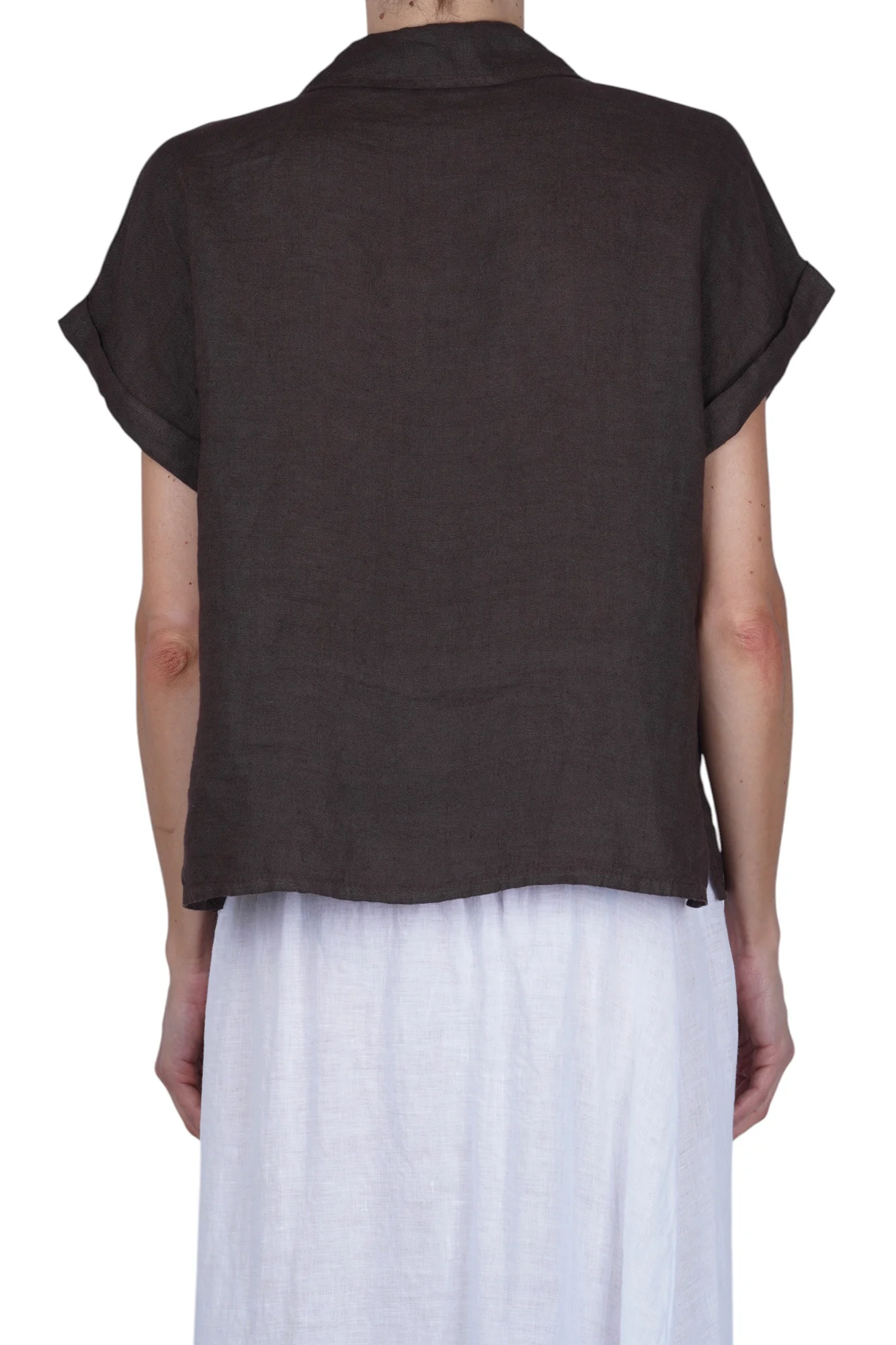 La Femme Blanche - Camicia - 471654 - Moka - Image 5