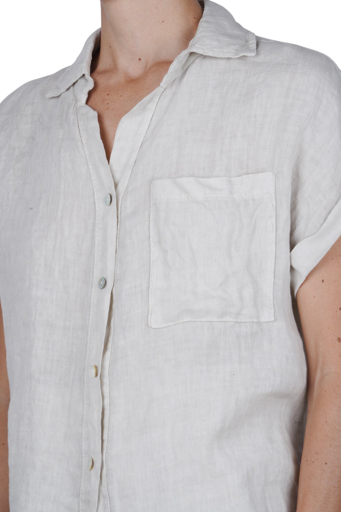 La Femme Blanche - Camicia - 471654 - Sabbia - Image 6