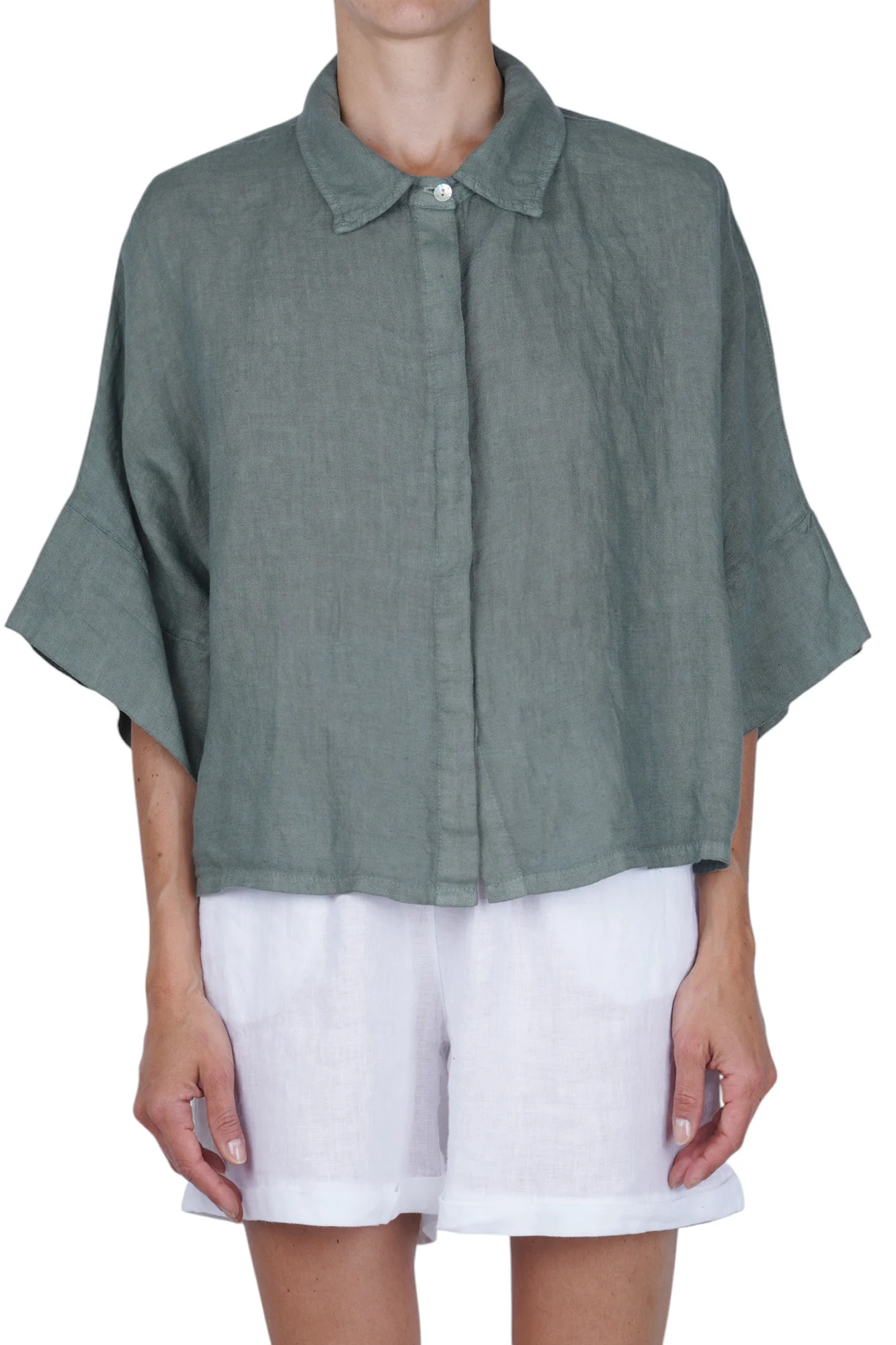 La Femme Blanche - Camicia - 471659 - Antracite - Image 3