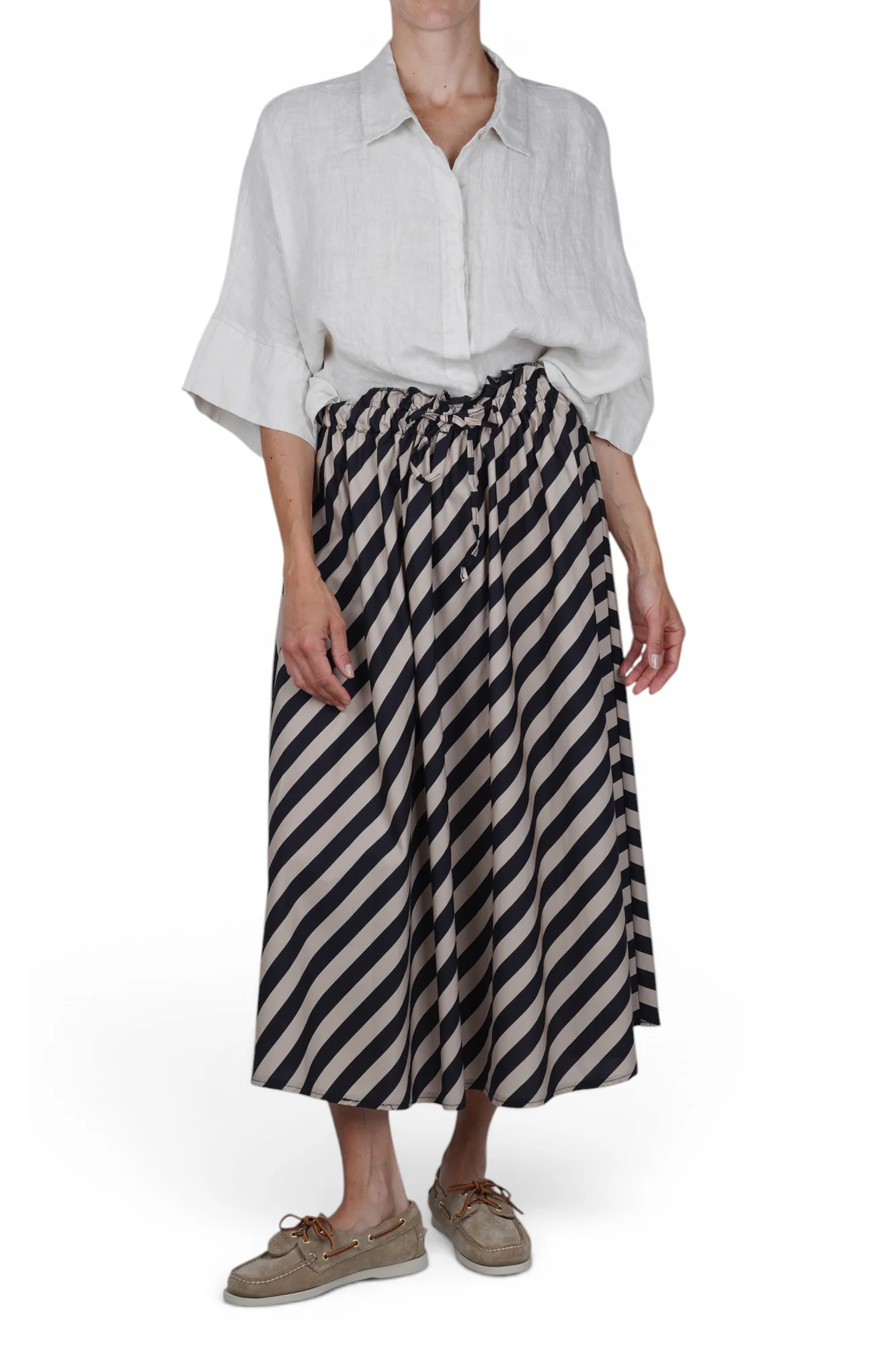 La Femme Blanche - Camicia - 471659 - Sabbia - Image 2