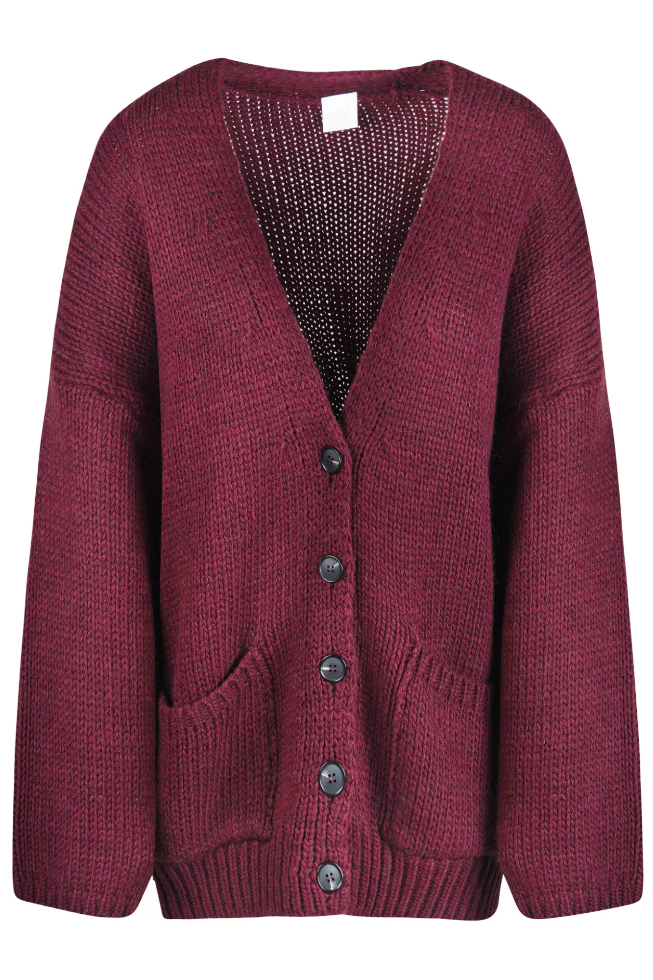 La Femme Blanche - Cardigan - 461455 - Prugna