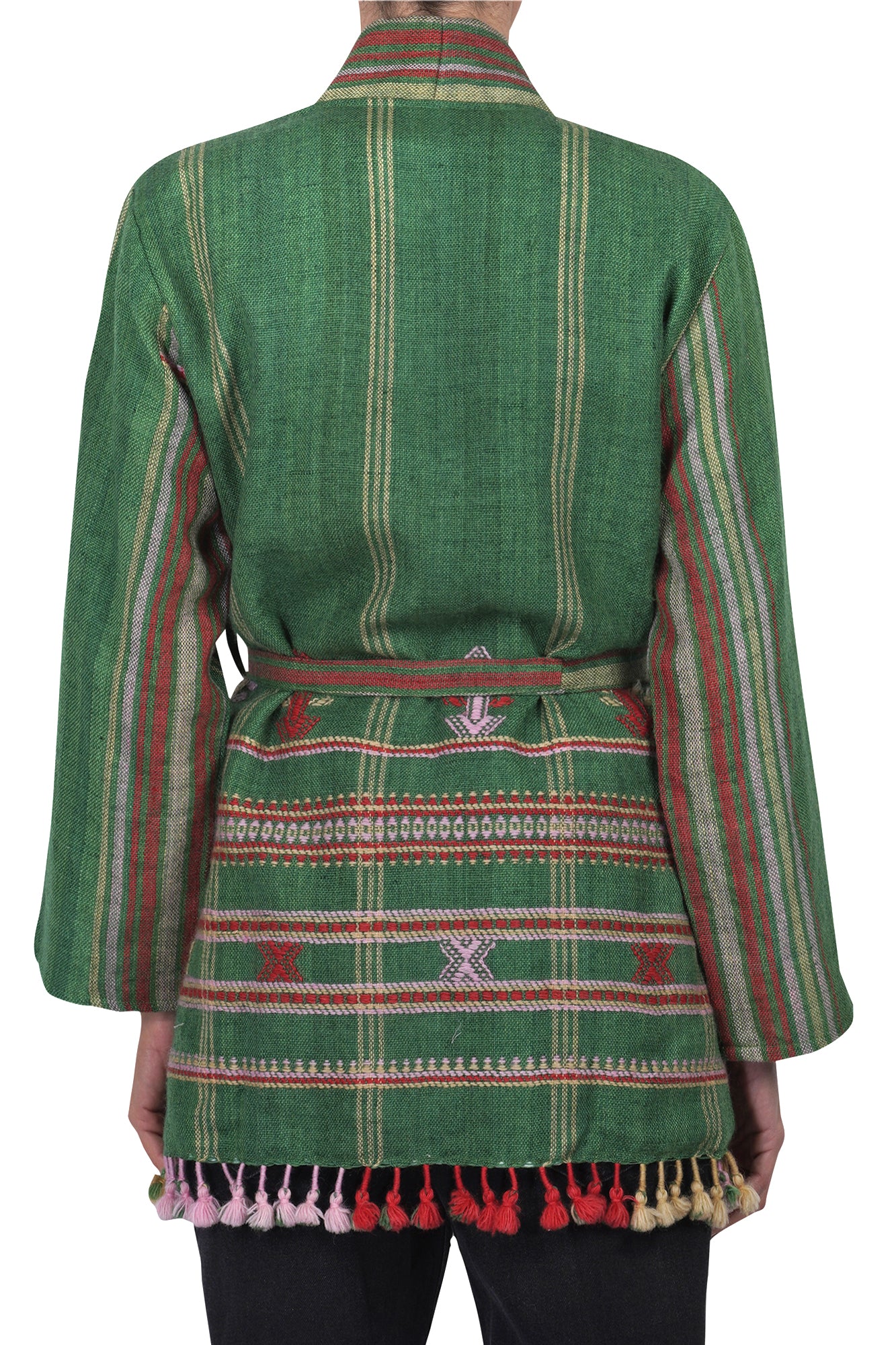 La Femme Blanche - Giacca - 461422 - Fantasia Verde - Image 5