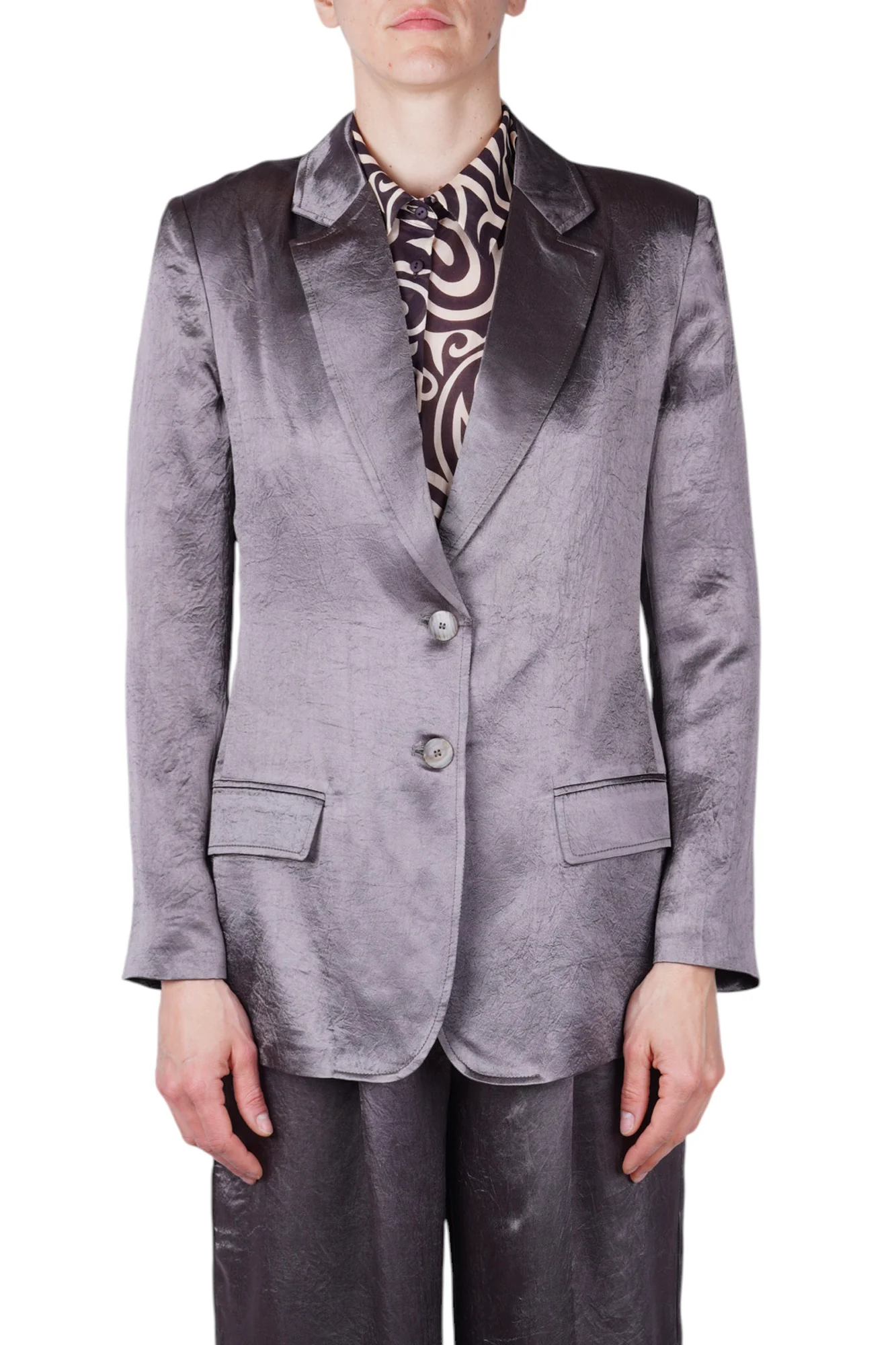 La Femme Blanche - Giacca - 471356 - Antracite - Image 3