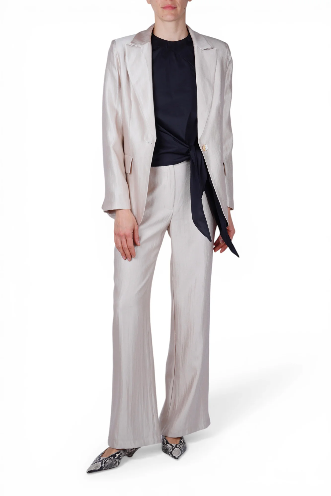 La Femme Blanche - Giacca - 471360 - Sabbia - Image 2