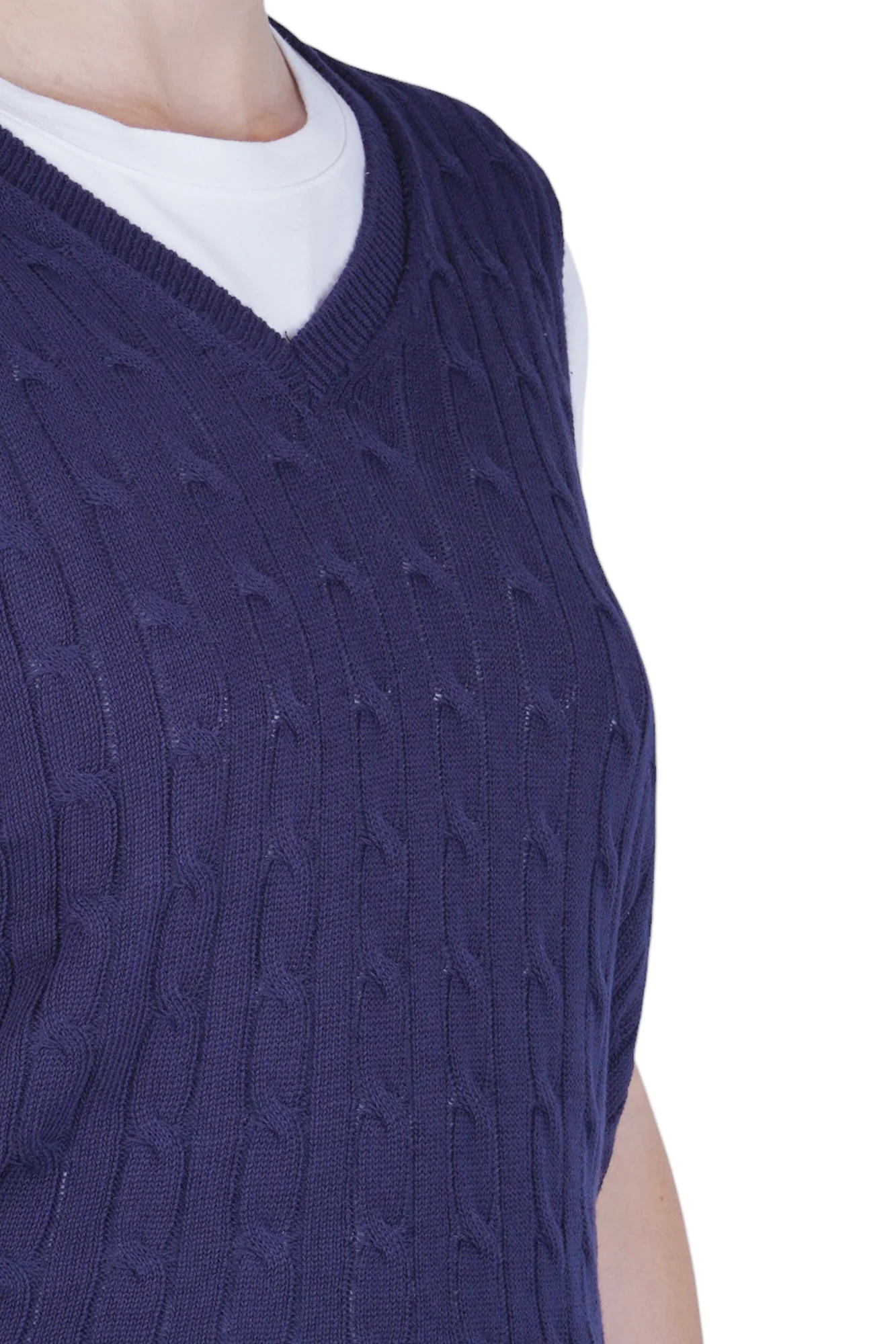 La Femme Blanche - Gilet - 471550 - Blu - Image 6