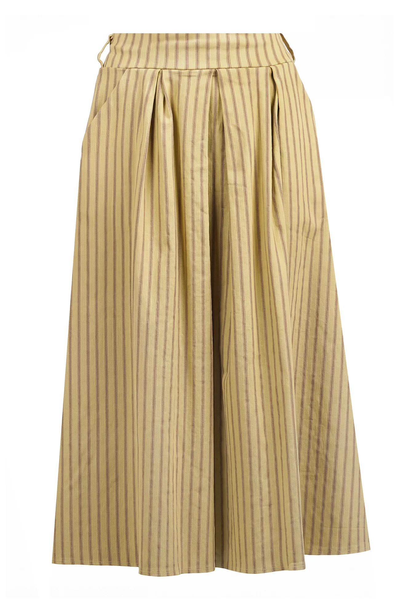 La Femme Blanche - Gonna - 471481 - Giallo/Marrone