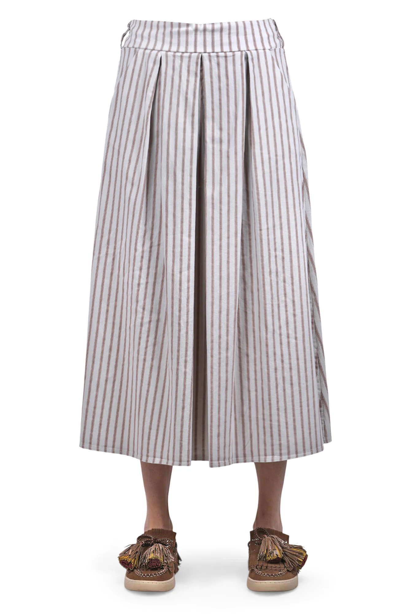 La Femme Blanche - Gonna - 471481 - Panna/Marrone - Image 3