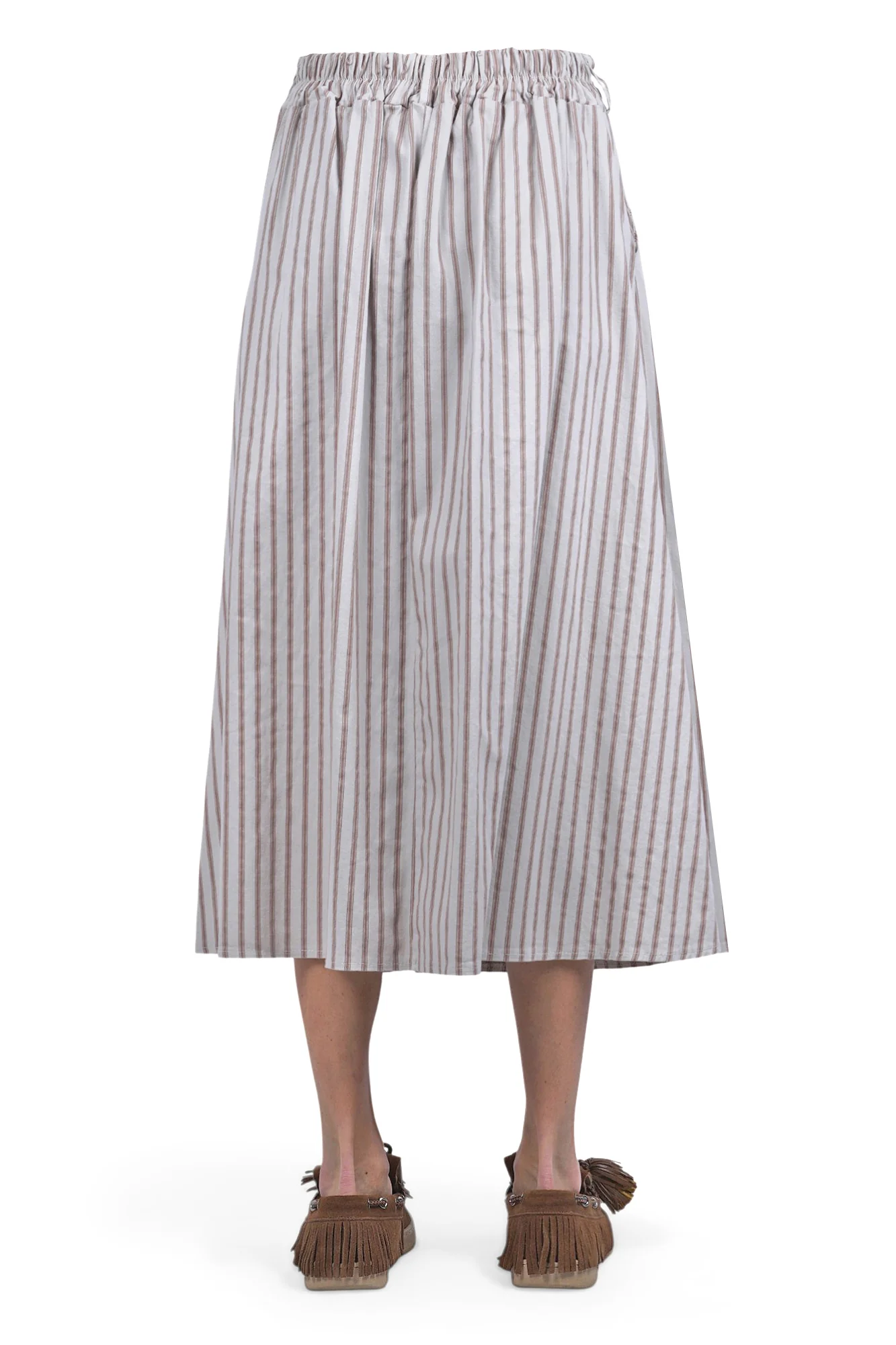 La Femme Blanche - Gonna - 471481 - Panna/Marrone - Image 5