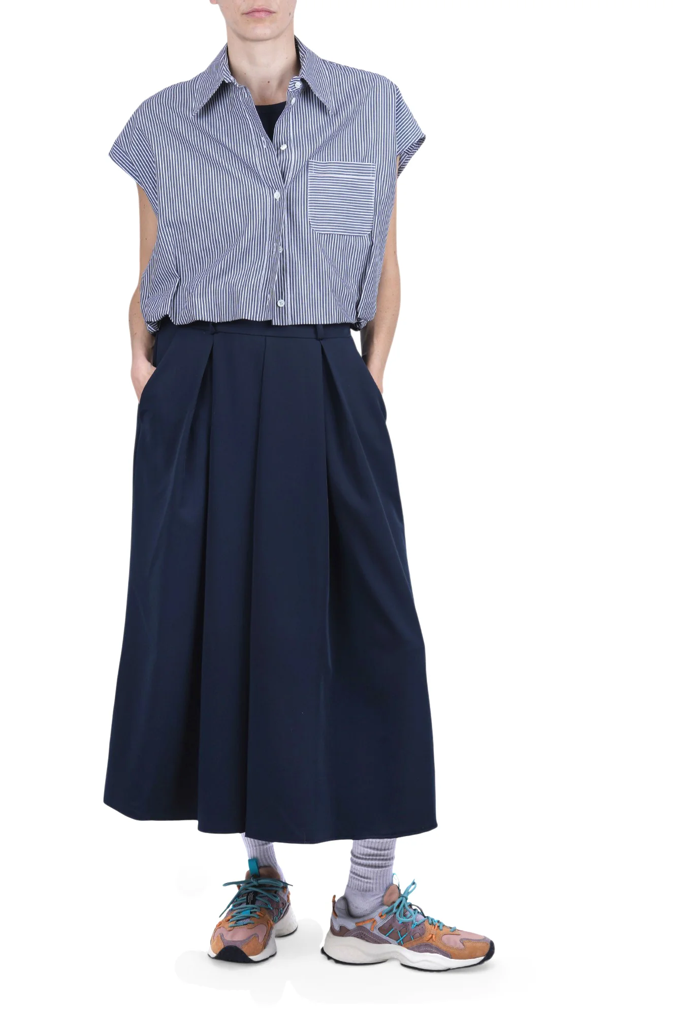La Femme Blanche - Gonna - 471513 - Blu - Image 2
