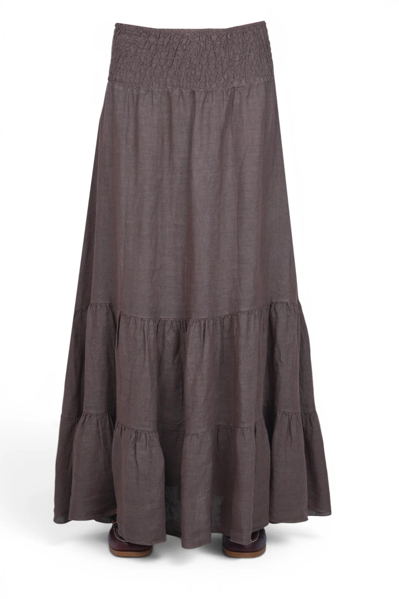 La Femme Blanche - Gonna - 471646 - Moka - Image 3
