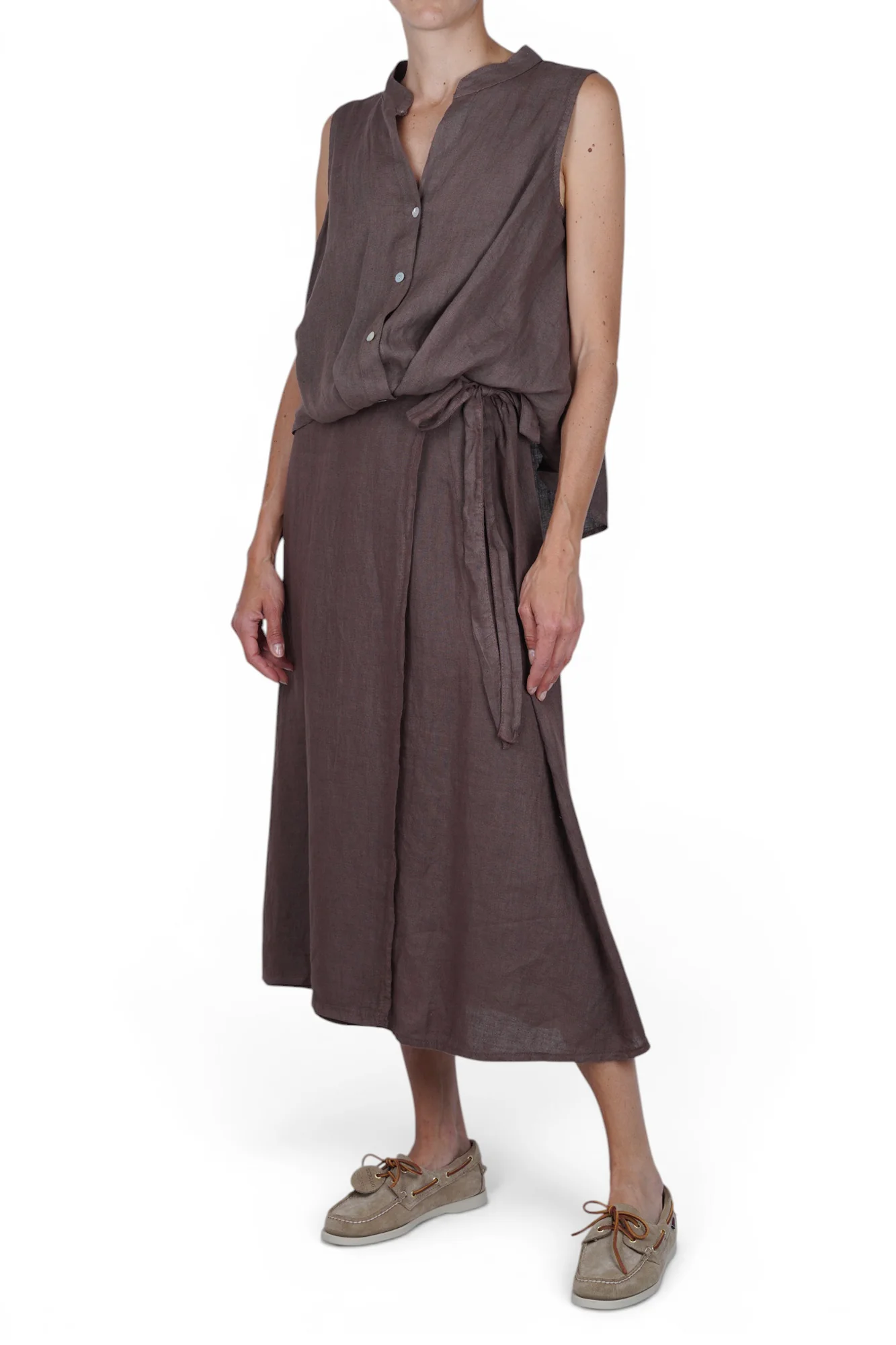 La Femme Blanche - Gonna - 471661 - Marrone - Image 2