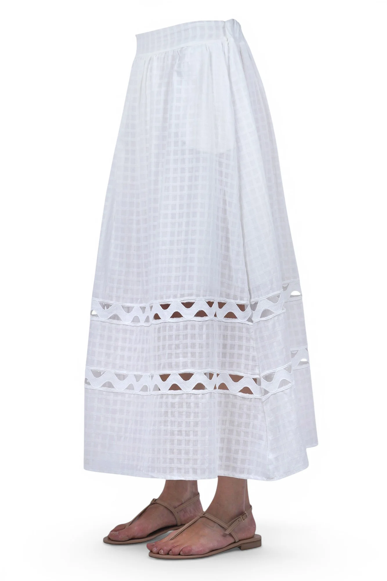 La Femme Blanche - Gonna - 471793 - Bianco - Image 4