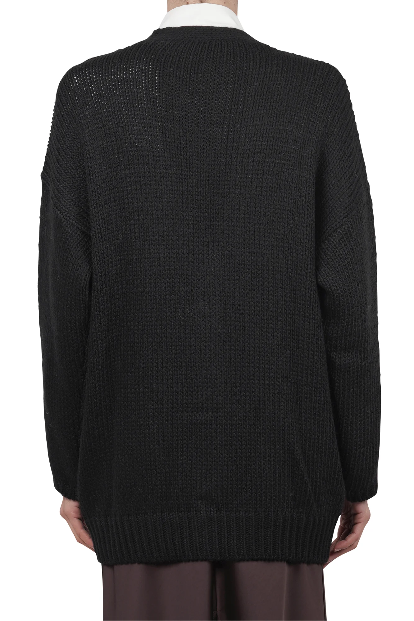 La Femme Blanche - Maglia - 461455 - Nero - Image 5