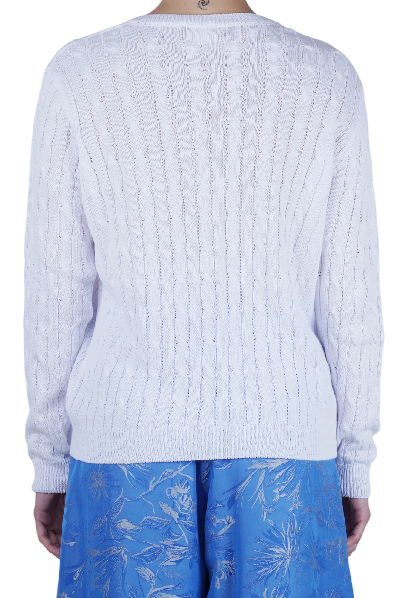 La Femme Blanche - Maglia - 471549 - Bianco - Image 5