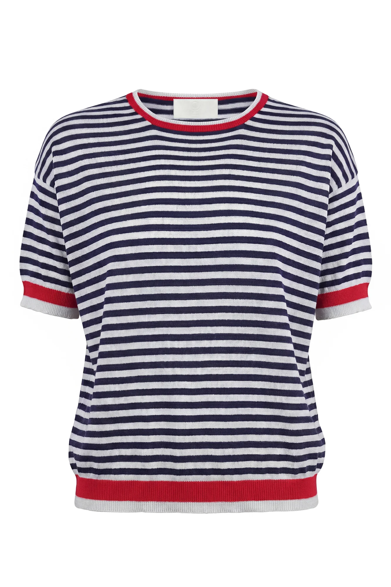 La Femme Blanche - Maglia - 471613 - Panna/Blu