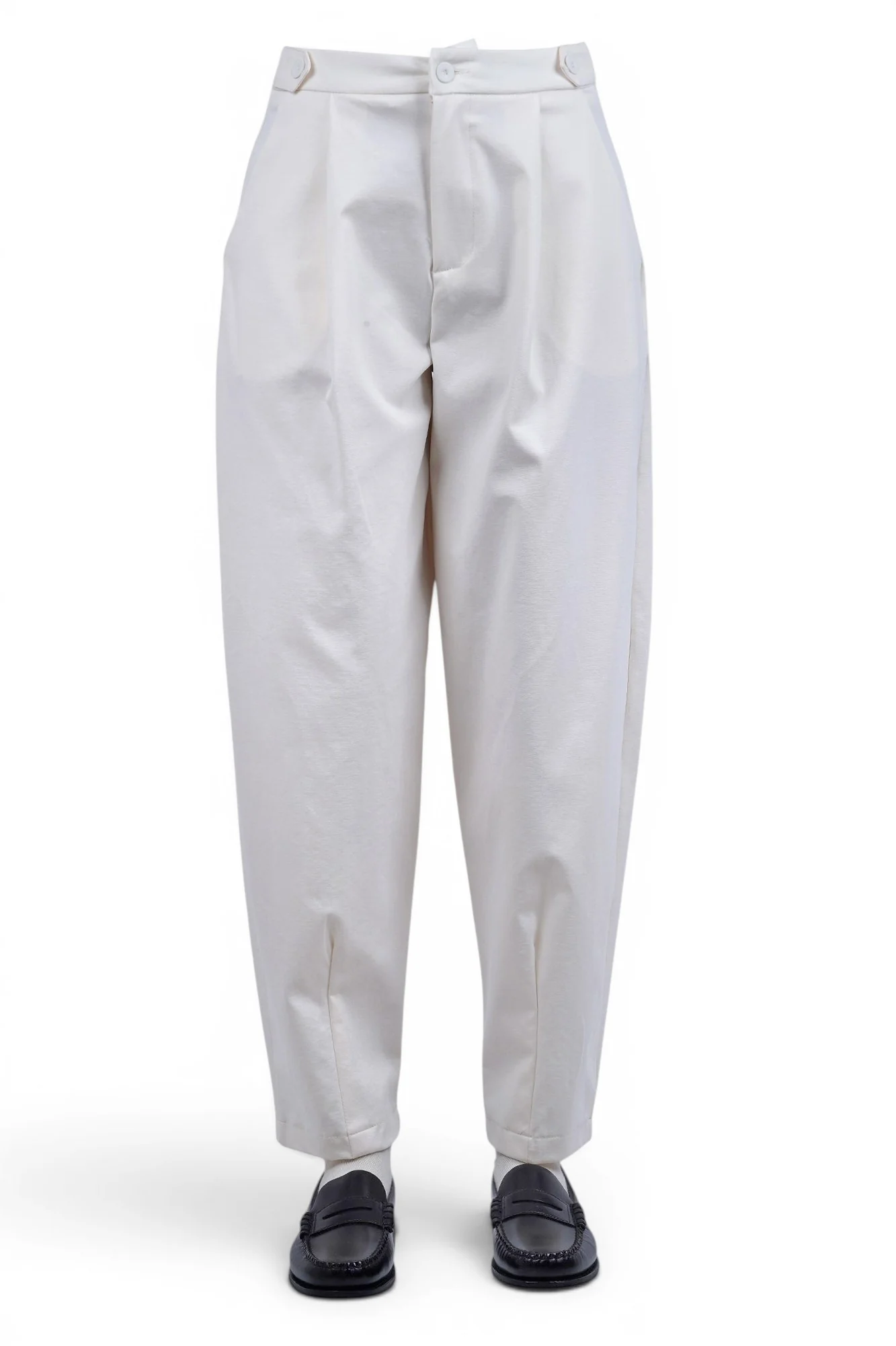 La Femme Blanche - Pantalone - 471222 - Crema - Image 3