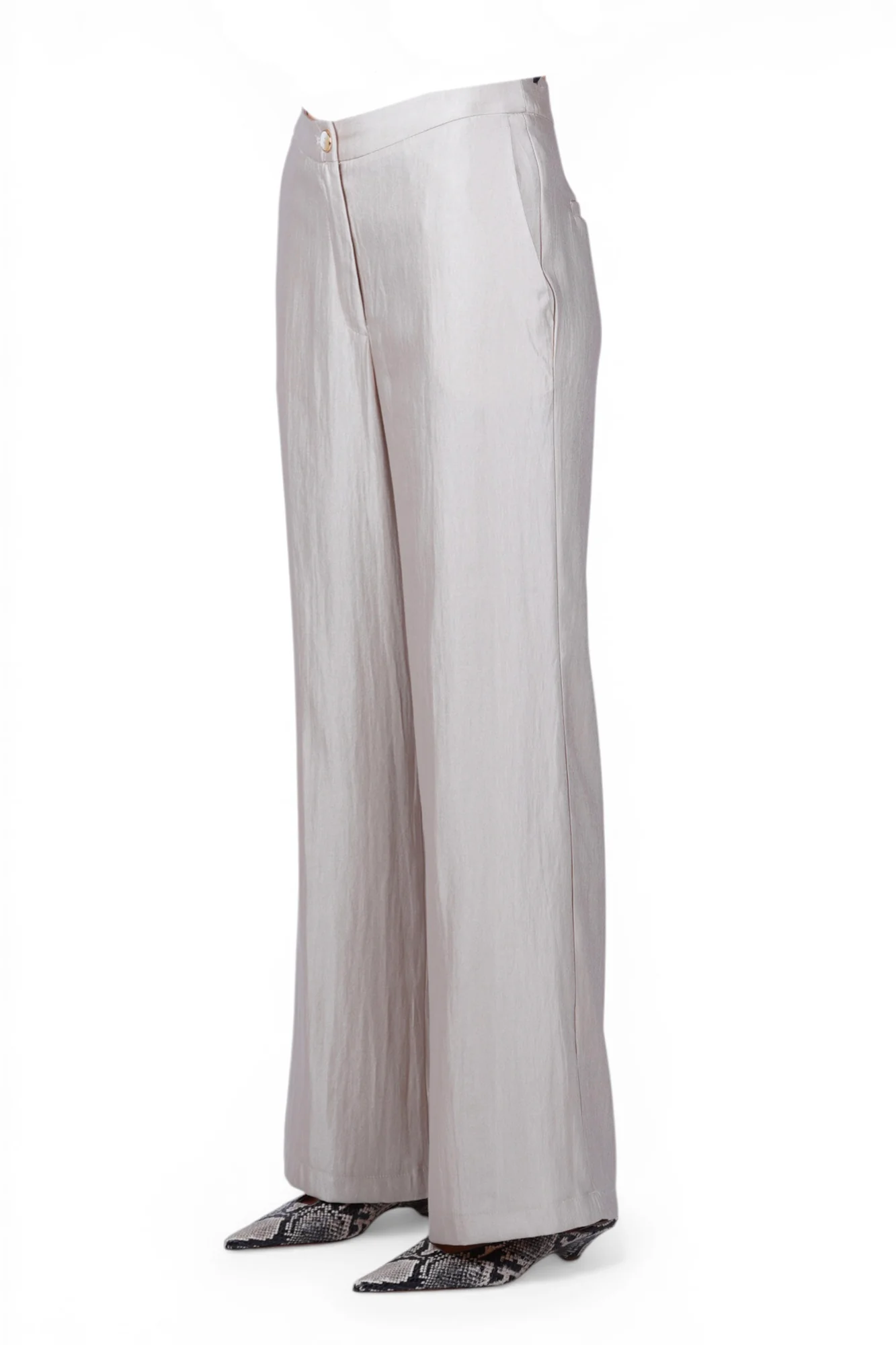 La Femme Blanche - Pantalone - 471361 - Sabbia - Image 4