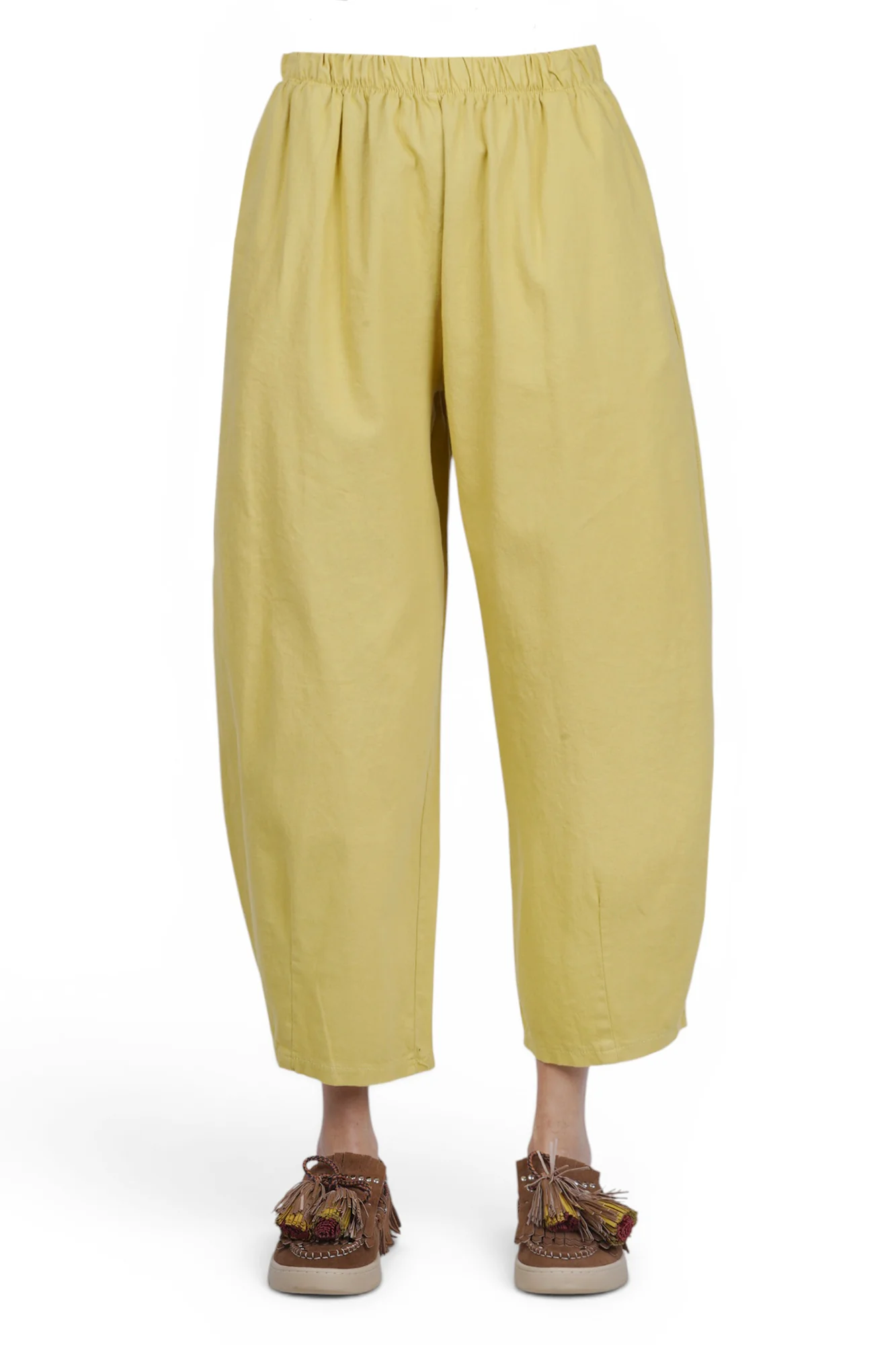 La Femme Blanche - Pantalone - 471480 - Giallo - Image 3