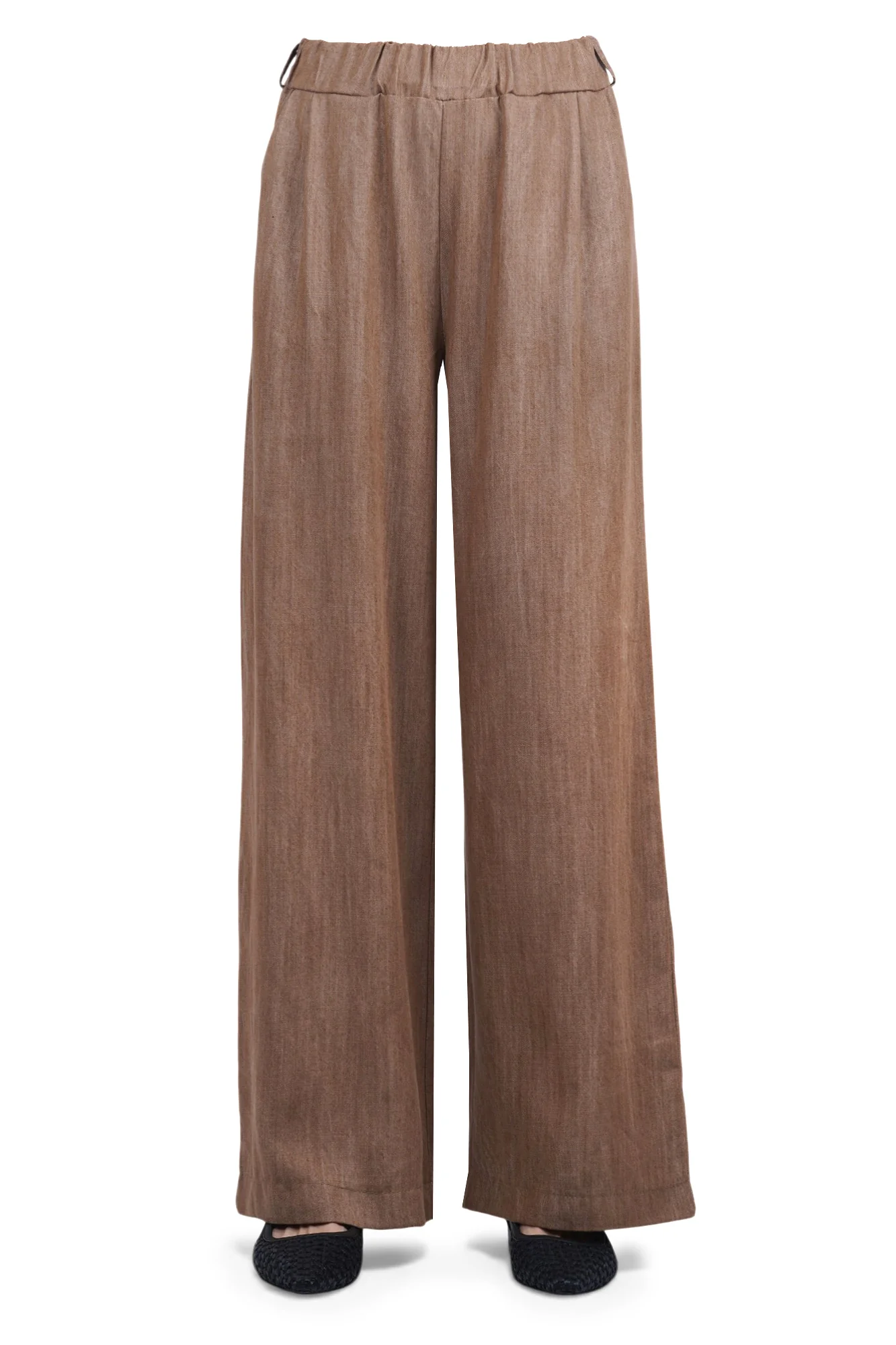 La Femme Blanche - Pantalone - 471482 - Marrone - Image 3