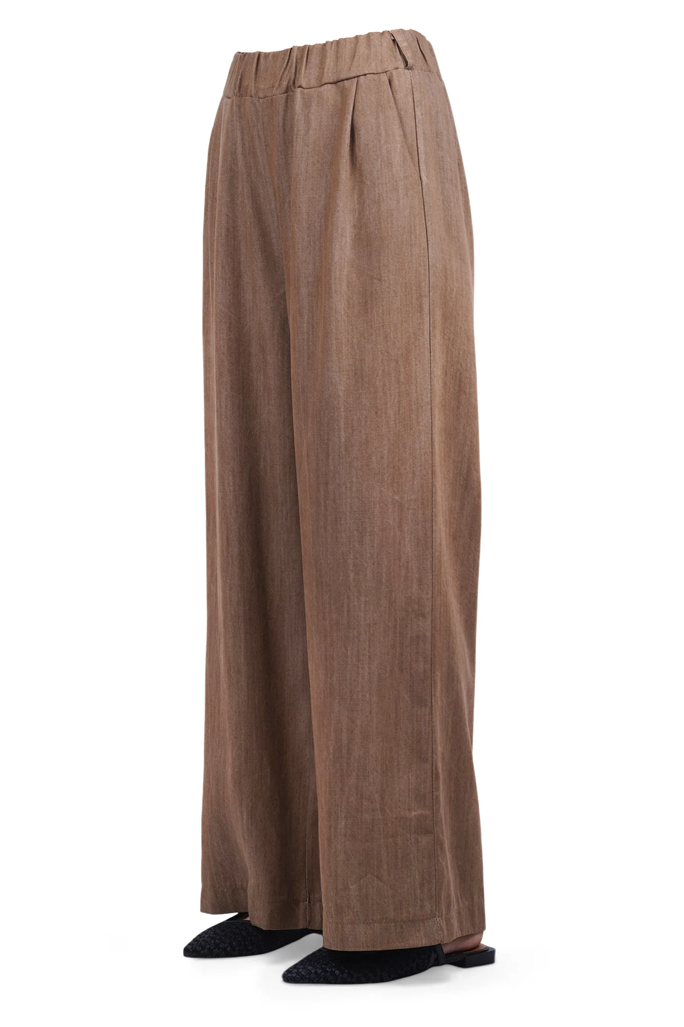 La Femme Blanche - Pantalone - 471482 - Marrone - Image 4