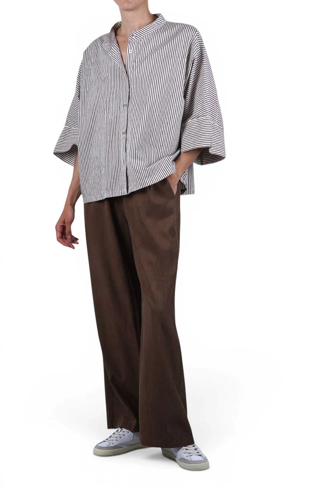 La Femme Blanche - Pantalone - 471563 - Tabacco - Image 2