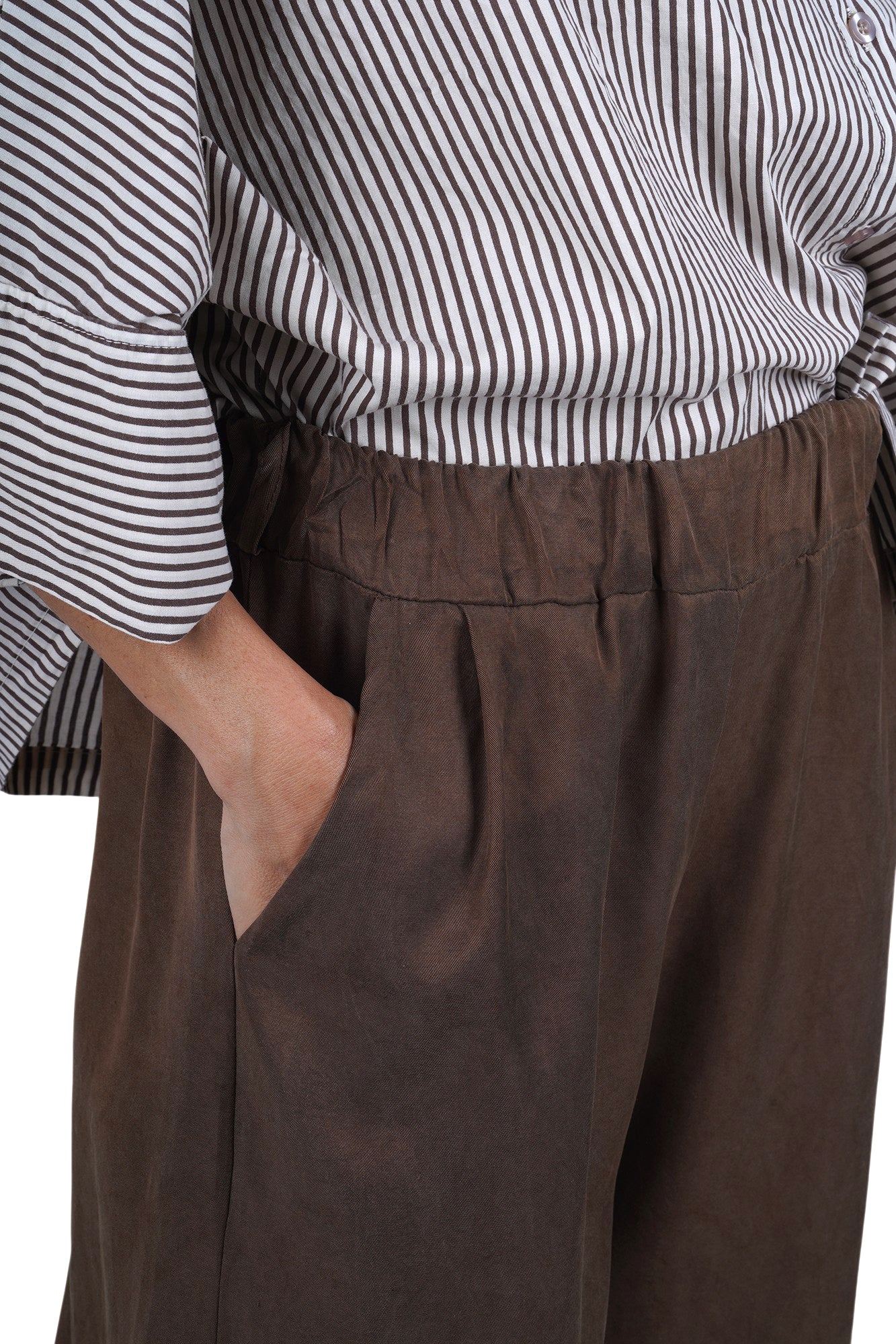 La Femme Blanche - Pantalone - 471563 - Tabacco - Image 6