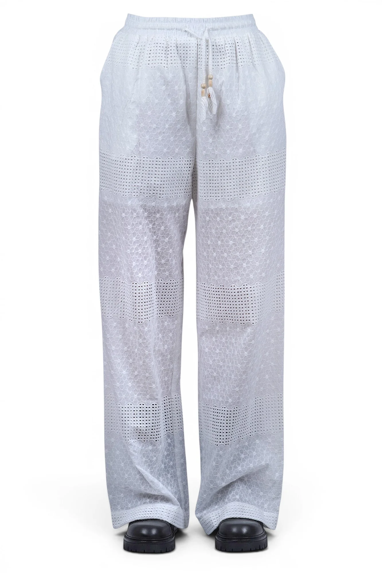 La Femme Blanche - Pantalone - 471574 - Bianco - Image 3