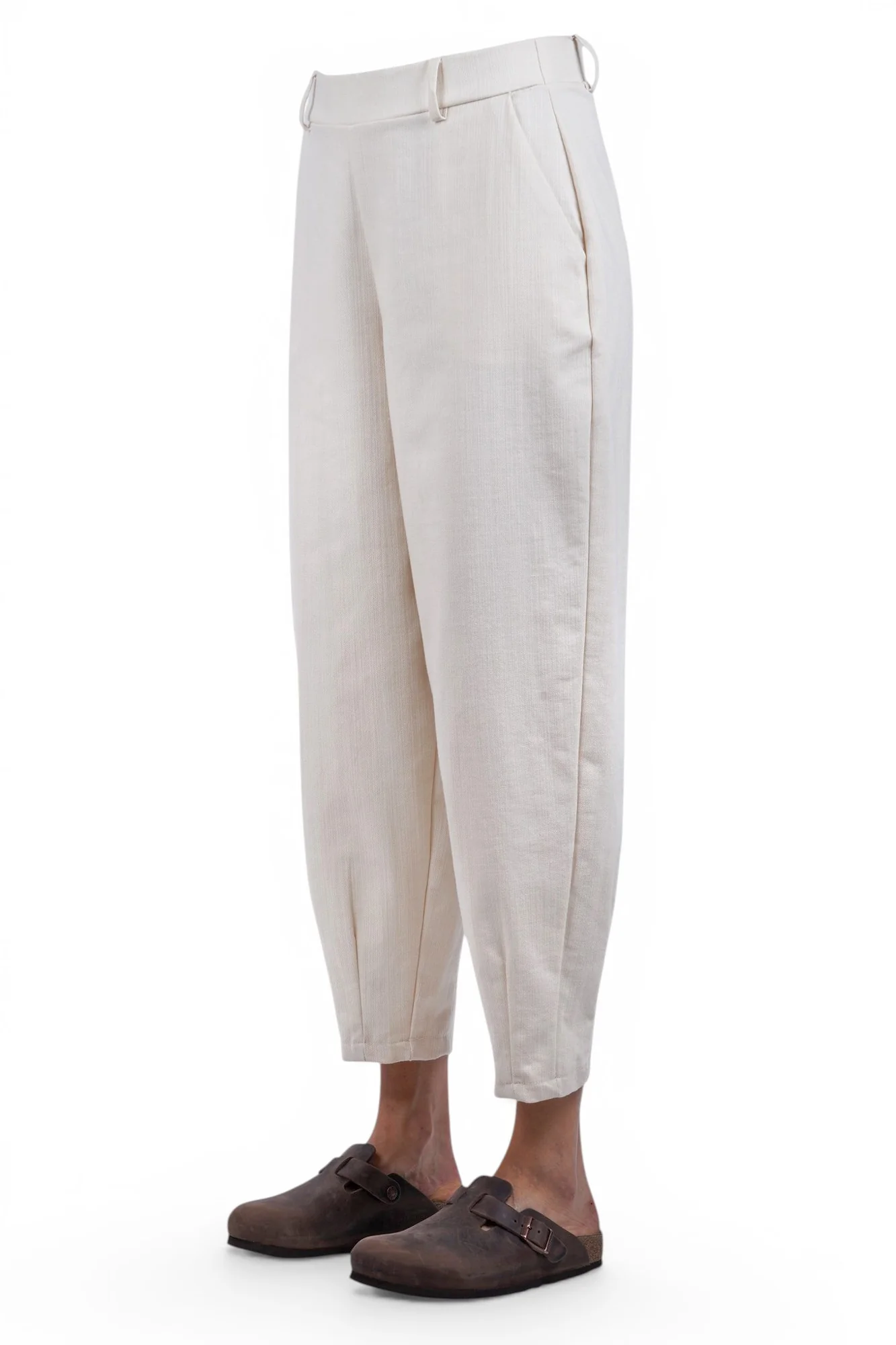 La Femme Blanche - Pantalone - 471605 - Panna - Image 4