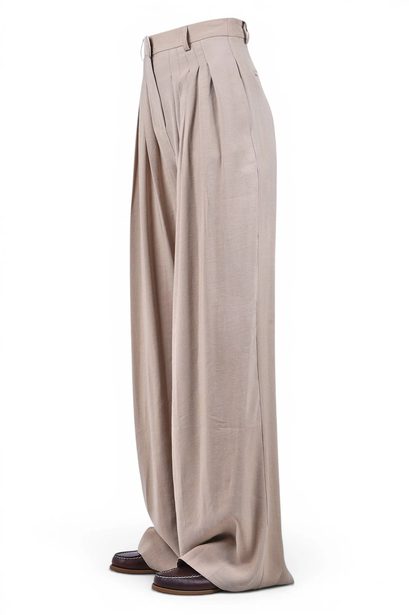La Femme Blanche - Pantalone - 471620 - Beige - Image 4