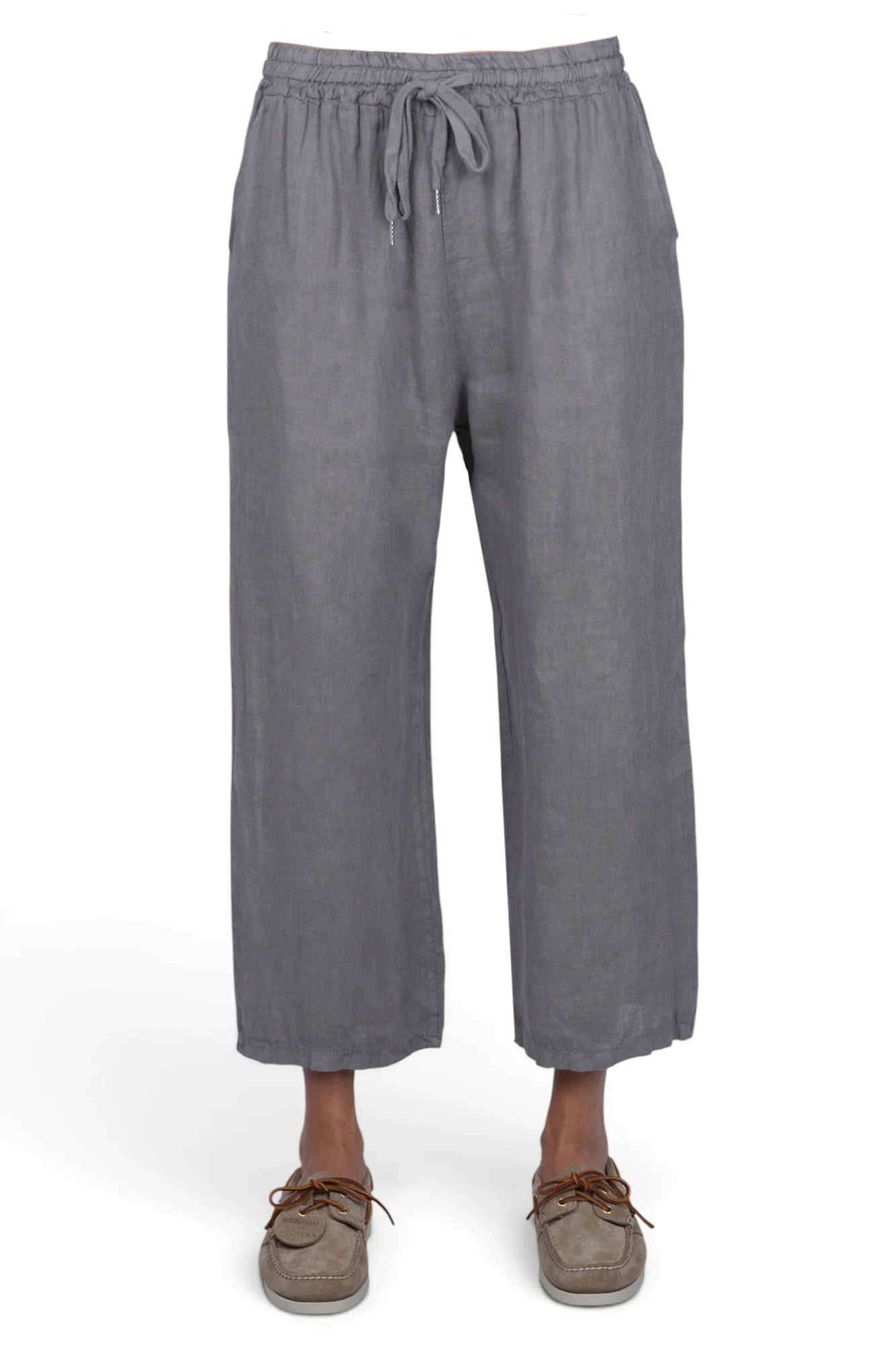 La Femme Blanche - Pantalone - 471658 - Taupe - Image 3