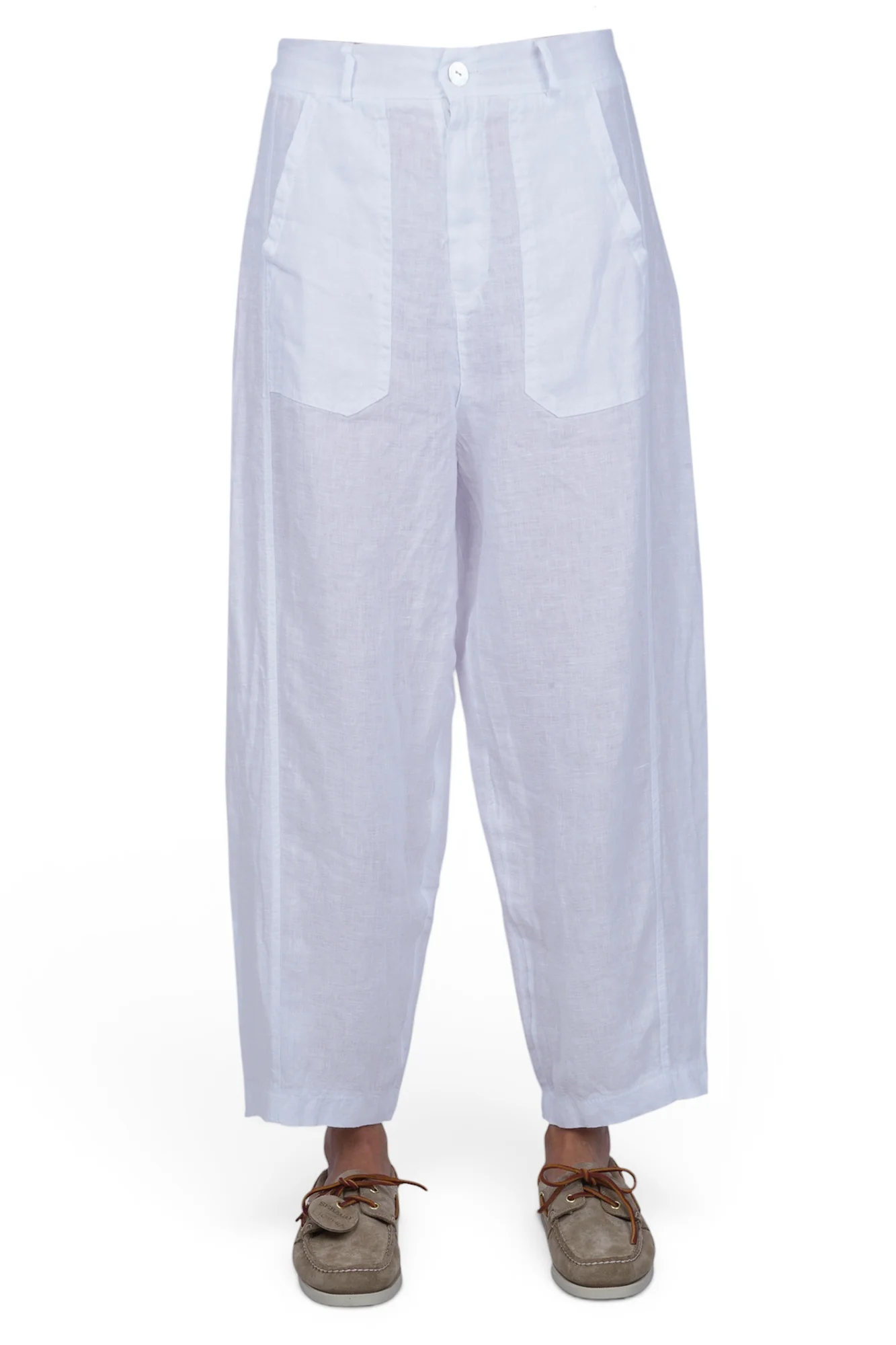La Femme Blanche - Pantalone - 471660 - Bianco - Image 3