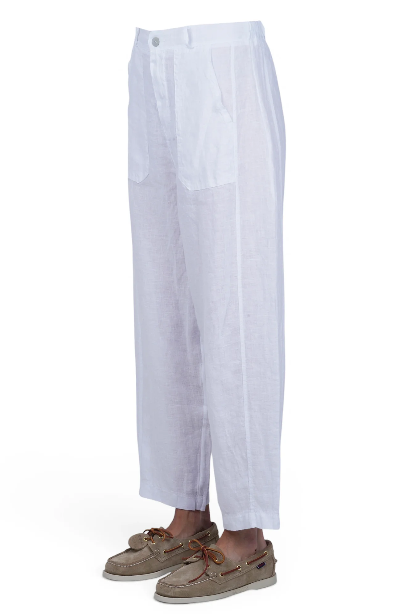 La Femme Blanche - Pantalone - 471660 - Bianco - Image 4