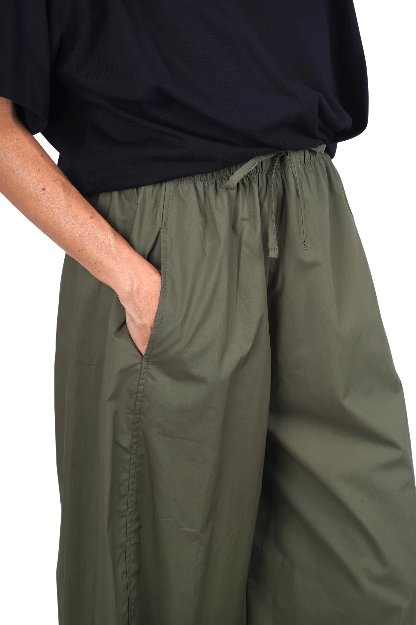 La Femme Blanche - Pantalone - 471763 - Militare - Image 6