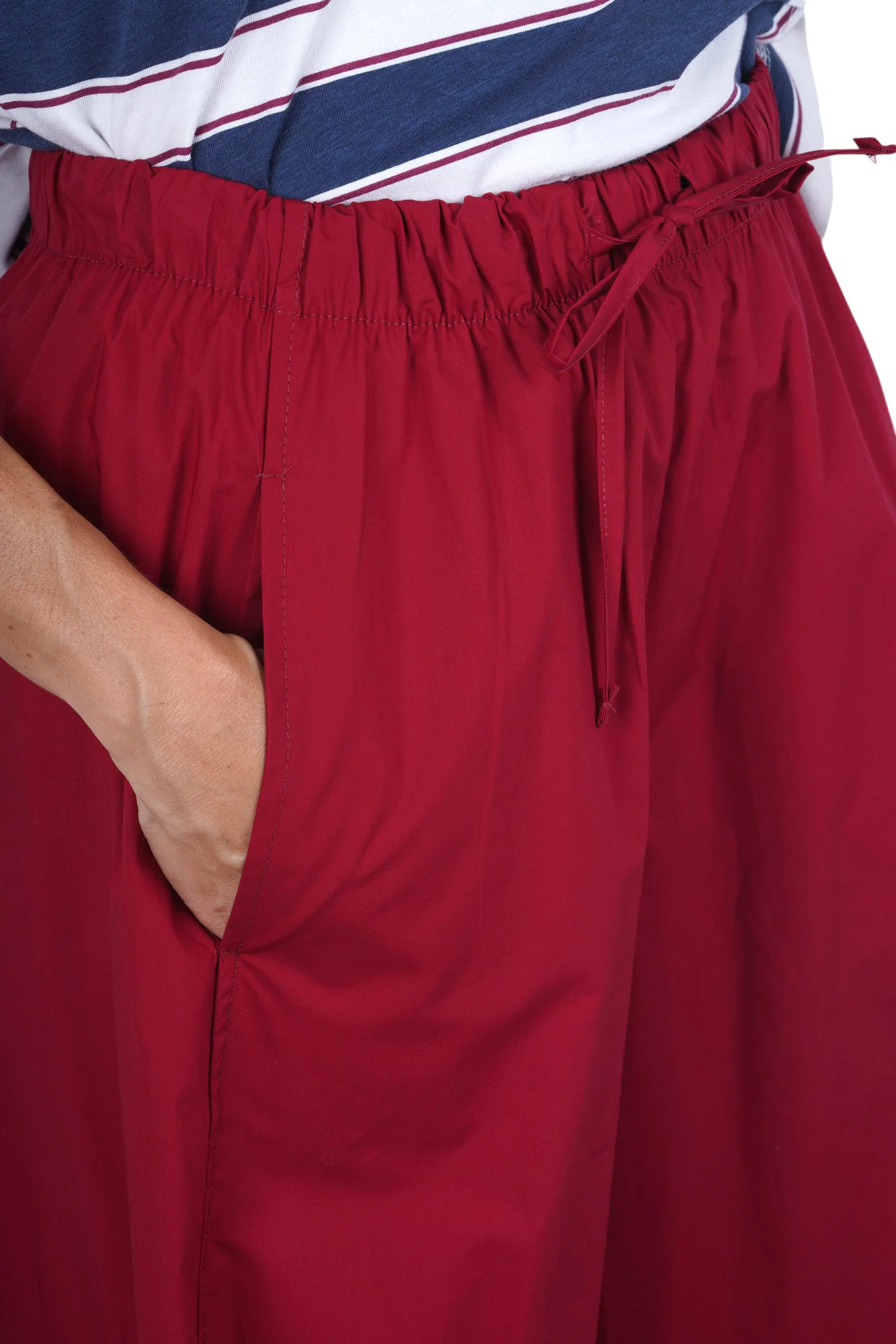 La Femme Blanche - Pantalone - 471763 - Rosso - Image 6