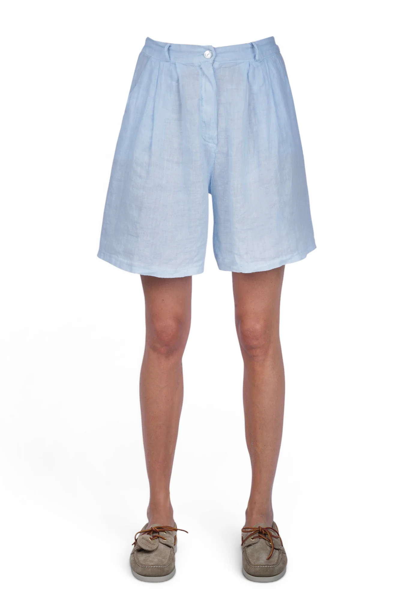 La Femme Blanche - Shorts - 471655 - Celeste - Image 3
