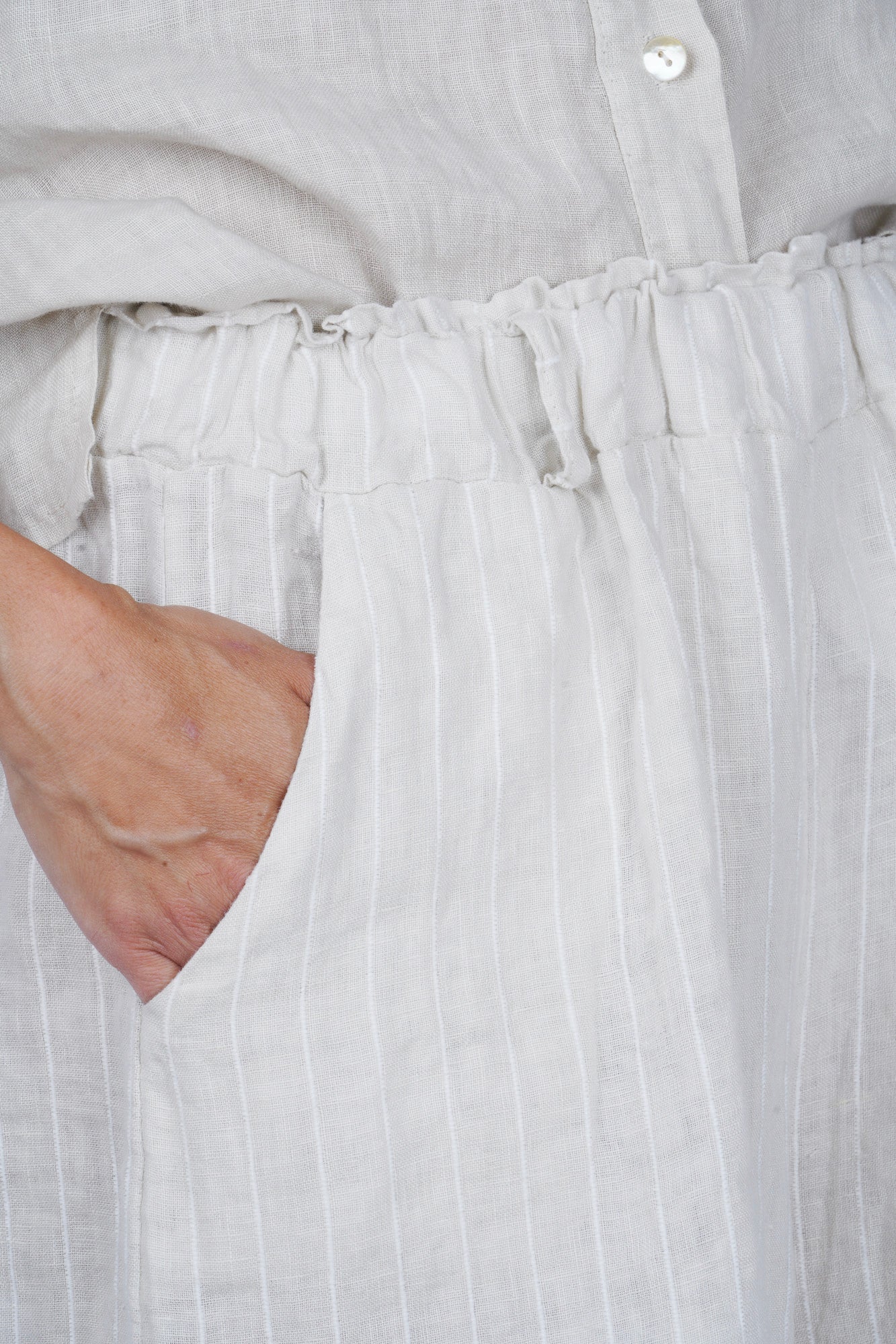 La Femme Blanche - Shorts - 471656 - Bianco/Sabbia - Image 6