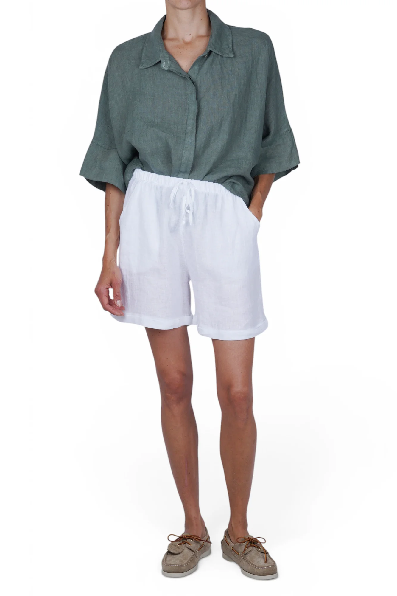La Femme Blanche - Shorts - 471662 - Bianco - Image 2