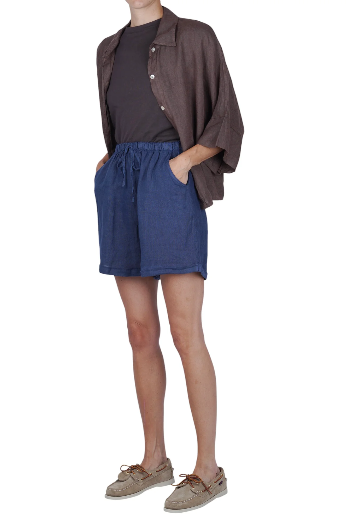 La Femme Blanche - Shorts - 471662 - Blu - Image 2