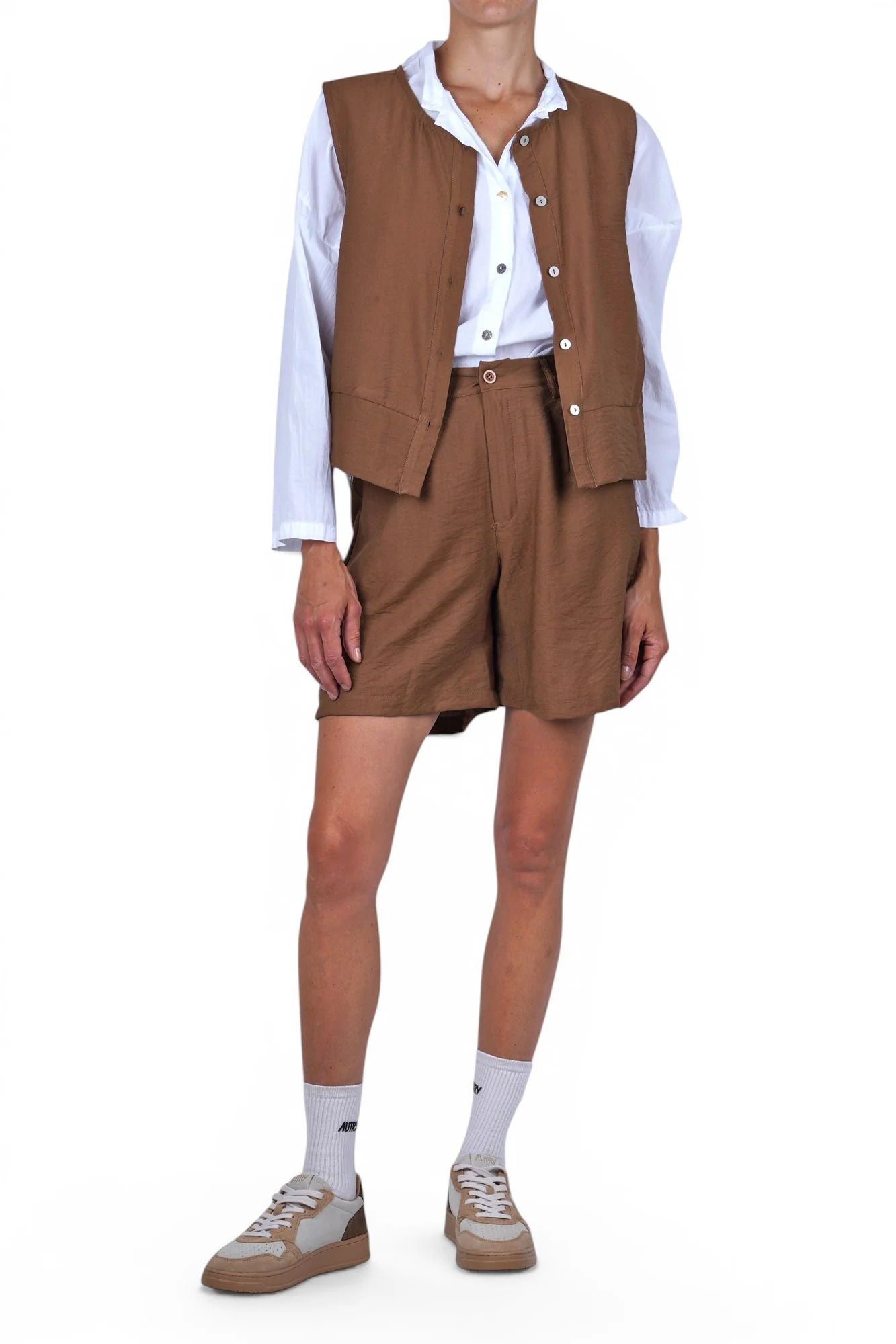 La Femme Blanche - Shorts - 471765 - Tabacco - Image 2