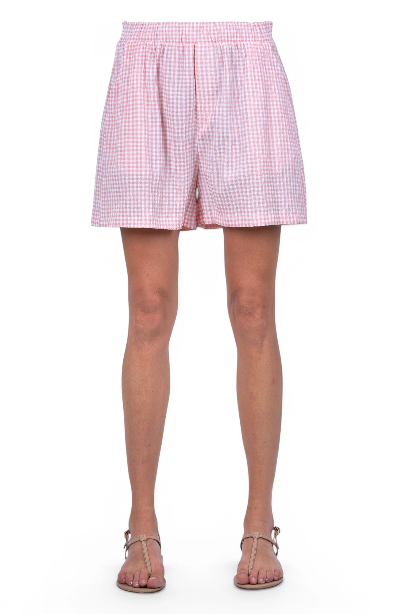 La Femme Blanche - Shorts - 471773 - Bianco/Rosa - Image 3