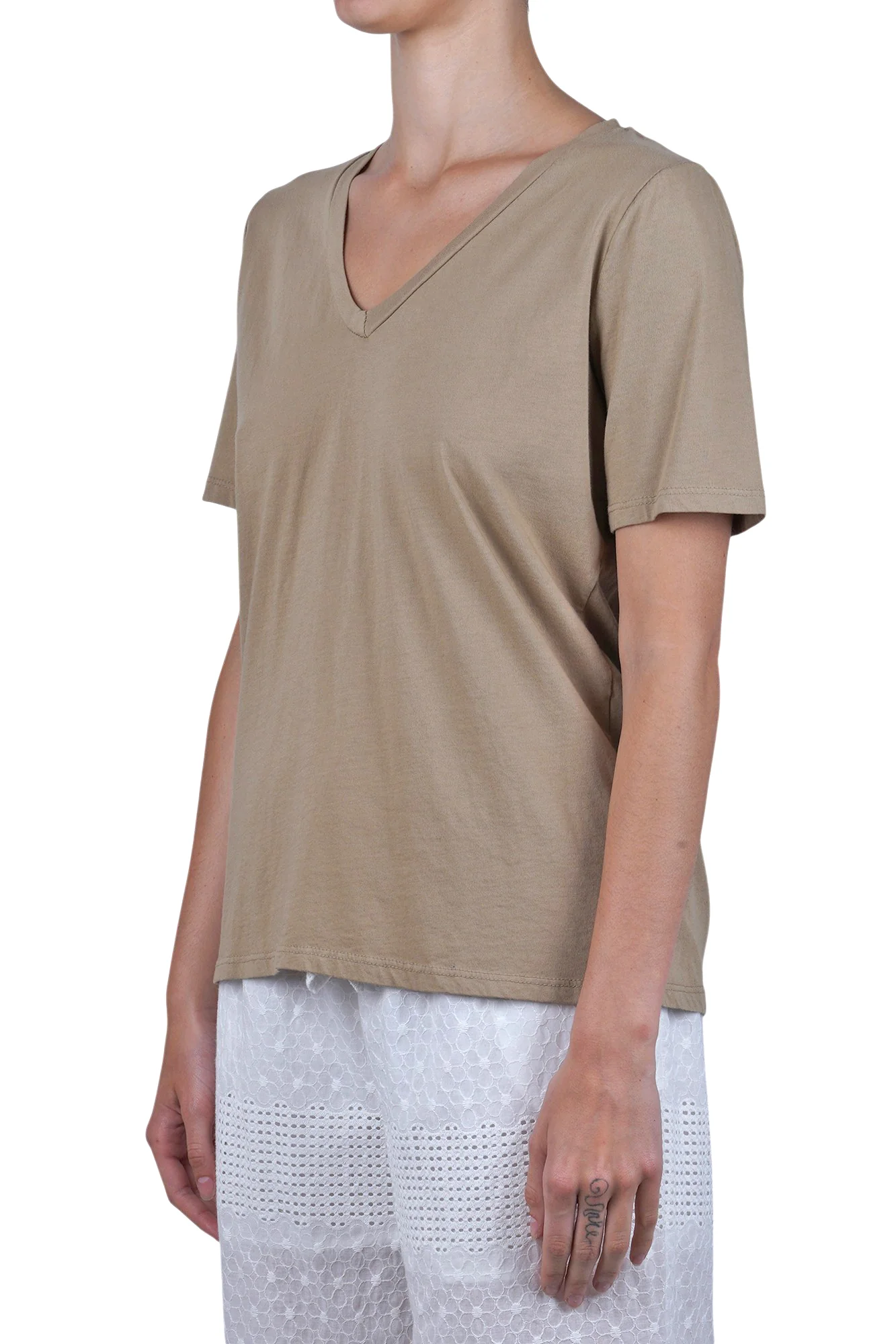 La Femme Blanche - T-shirt - 471526 - Beige - Image 4