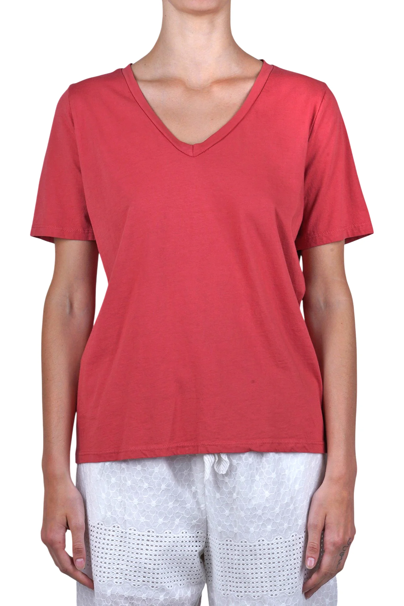 La Femme Blanche - T-shirt - 471526 - Corallo - Image 3