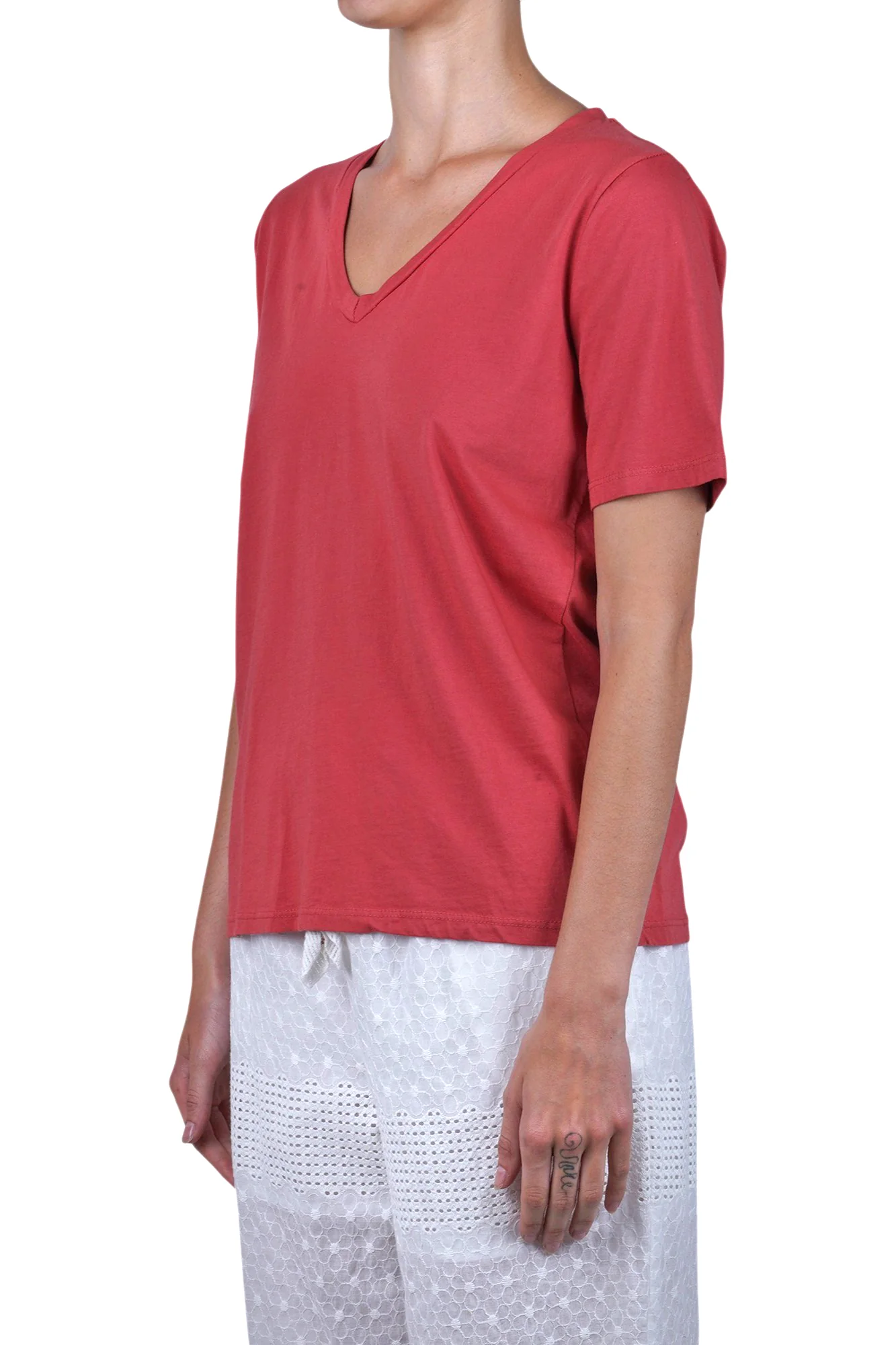 La Femme Blanche - T-shirt - 471526 - Corallo - Image 4