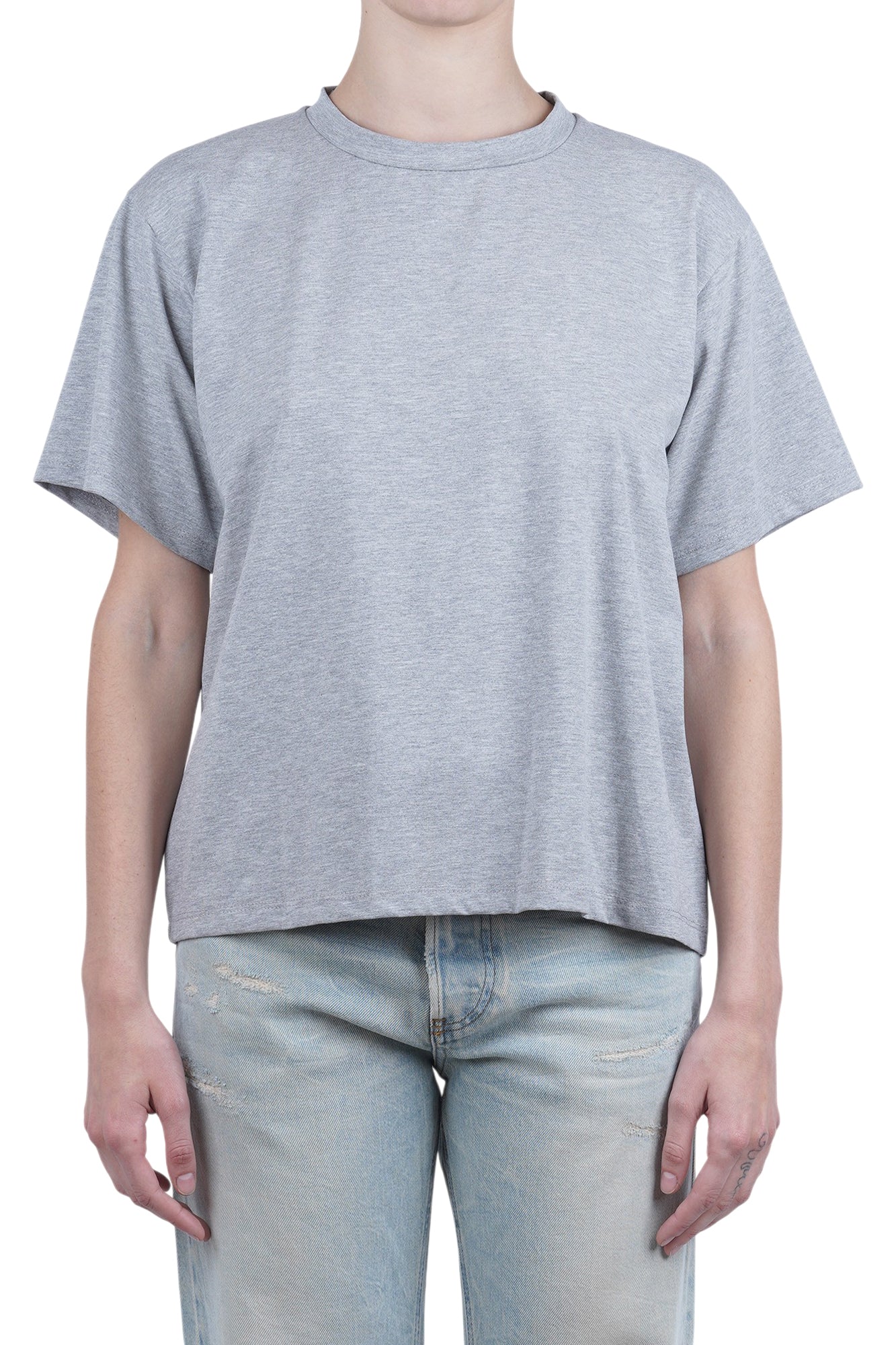 La Femme Blanche - T-shirt - 471527 - Grigio - Image 3