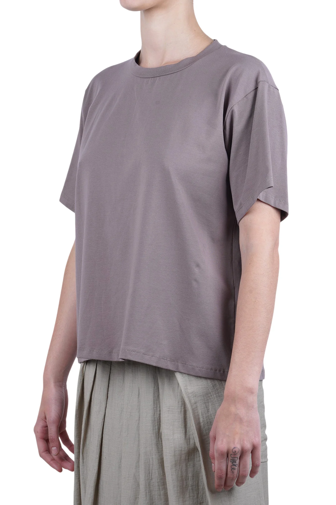 La Femme Blanche - T-shirt - 471527 - Marrone - Image 3