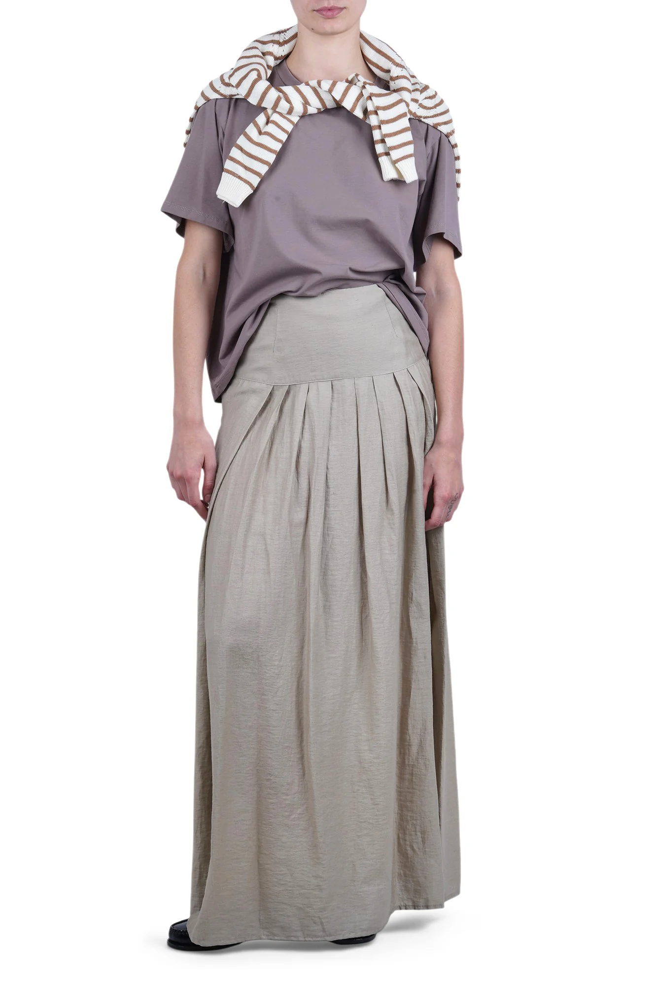 La Femme Blanche - T-shirt - 471527 - Marrone - Image 6