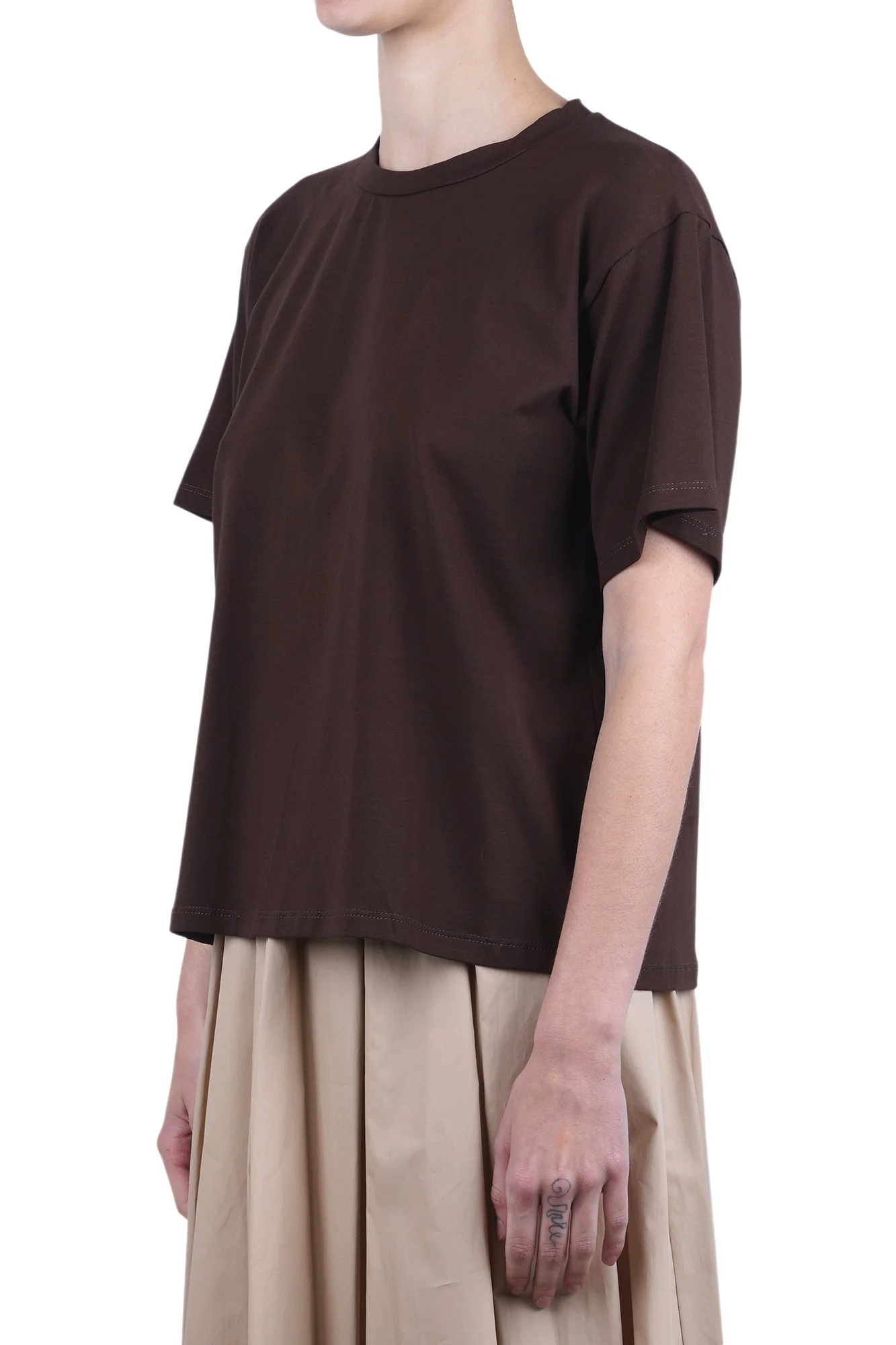 La Femme Blanche - T-shirt - 471527 - Moka - Image 4