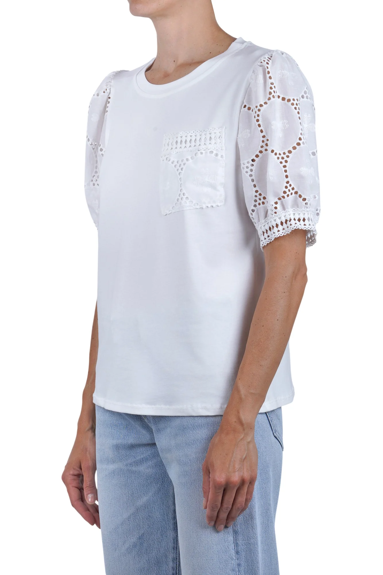 La Femme Blanche - T-shirt - 471706 - Bianco - Image 4