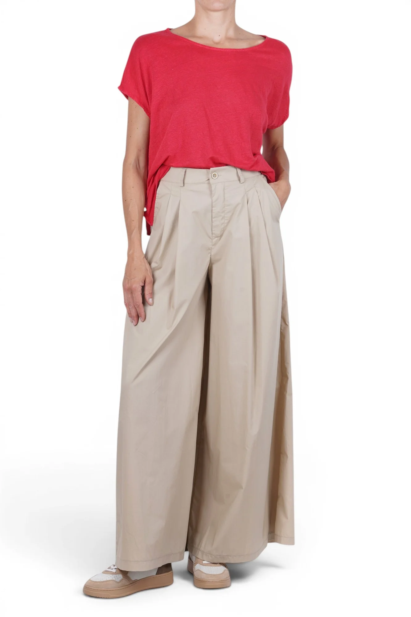 La Femme Blanche - T-shirt - 471757 - Rosso - Image 2
